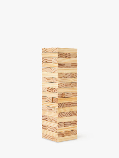 John Lewis Wooden Topple Blocks Game for Skill Development - اشترِ عبر الإنترنت من McGrocer