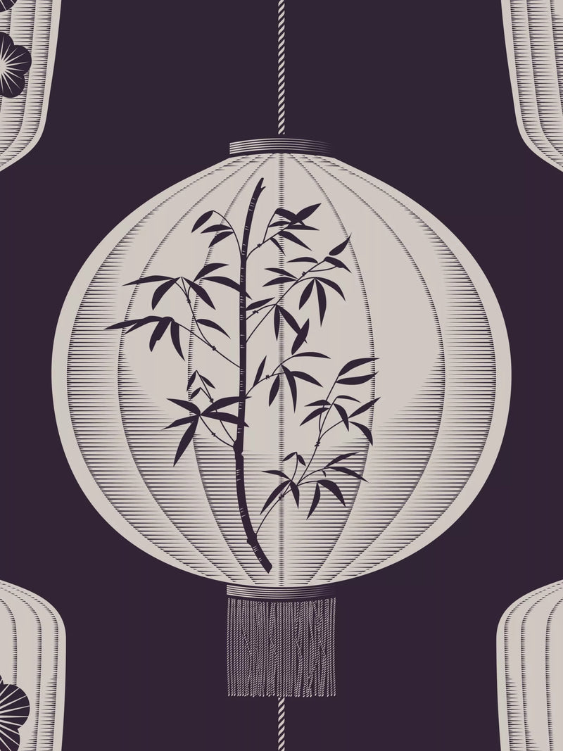 Mini Moderns Lucky Lantern Wallpaper, AZDPT045WP