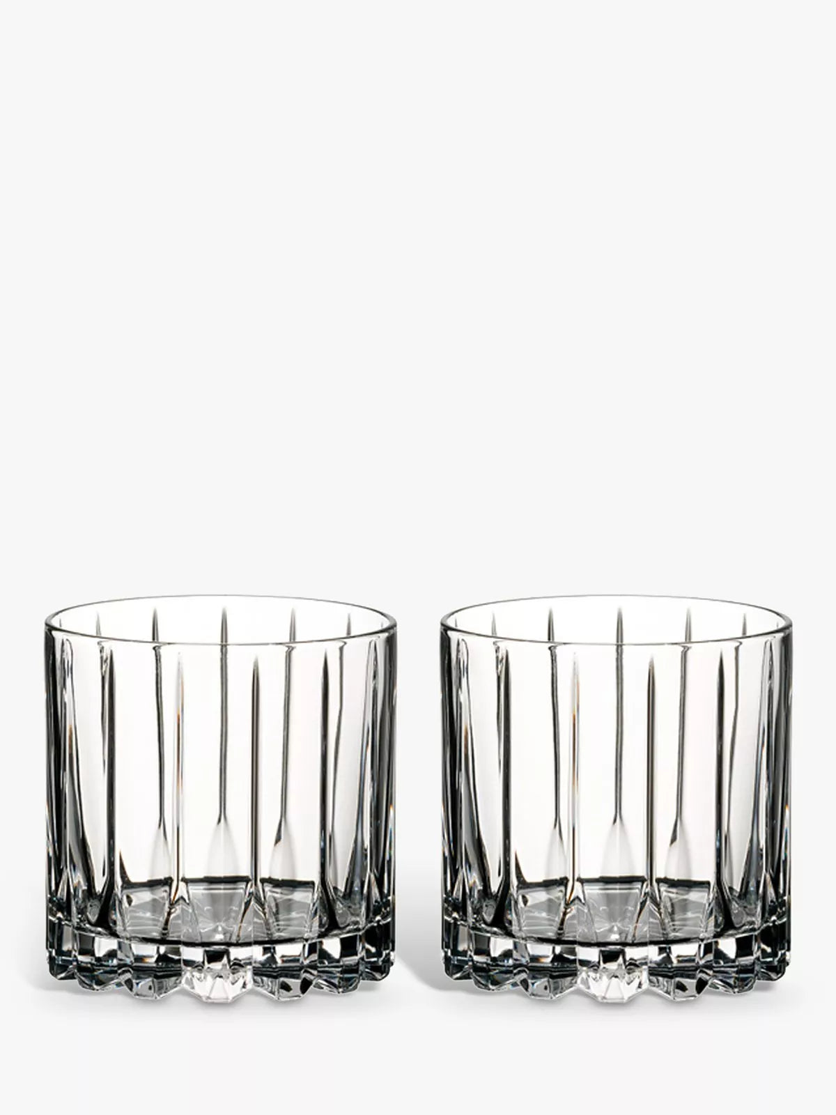 RIEDEL Bar Rocks crystal glass tumblers set of 2, UK version