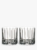 RIEDEL Bar Rocks crystal glass tumblers set of 2, UK version