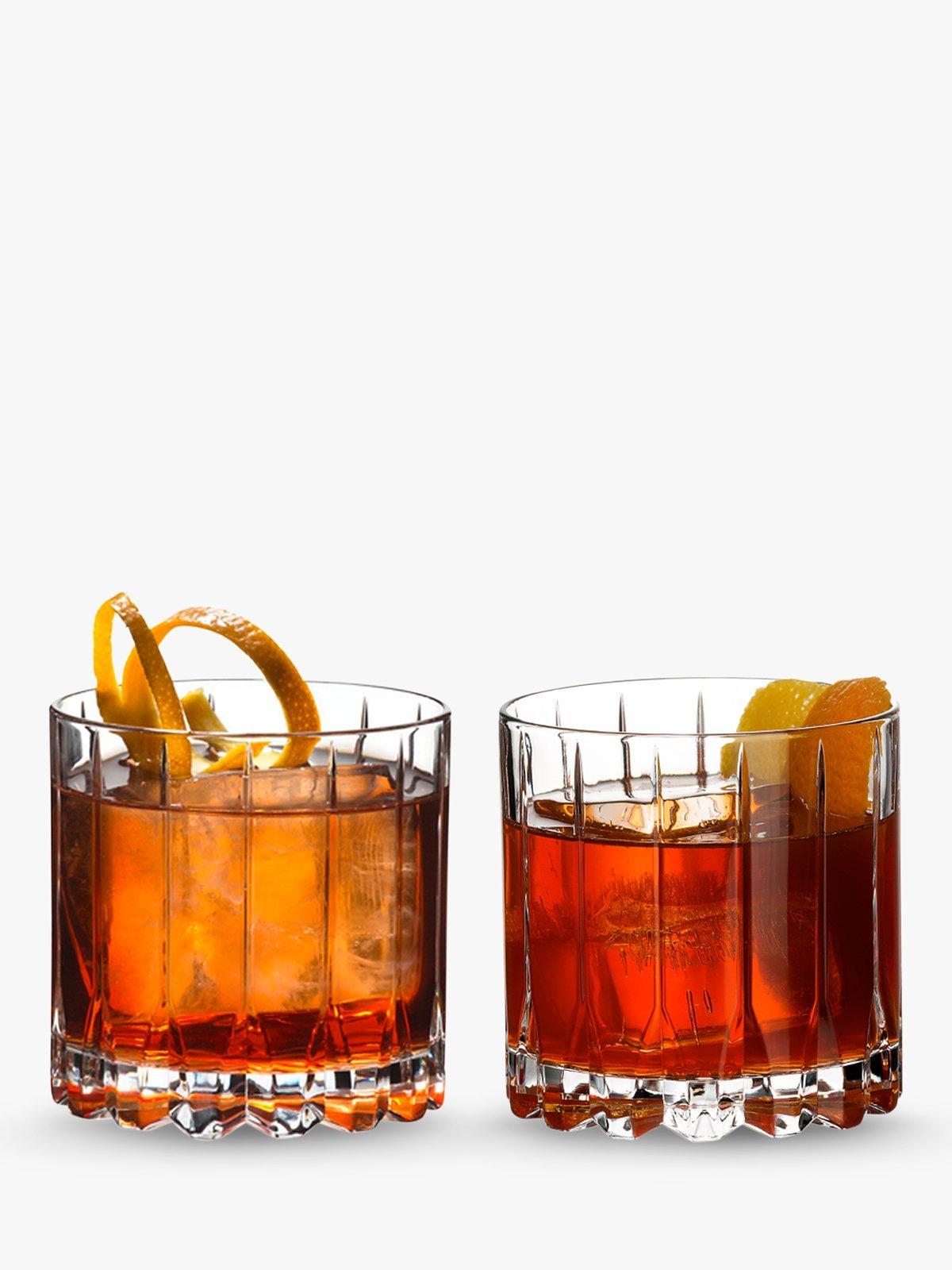 RIEDEL Bar Rocks crystal glass tumblers set of 2, UK version