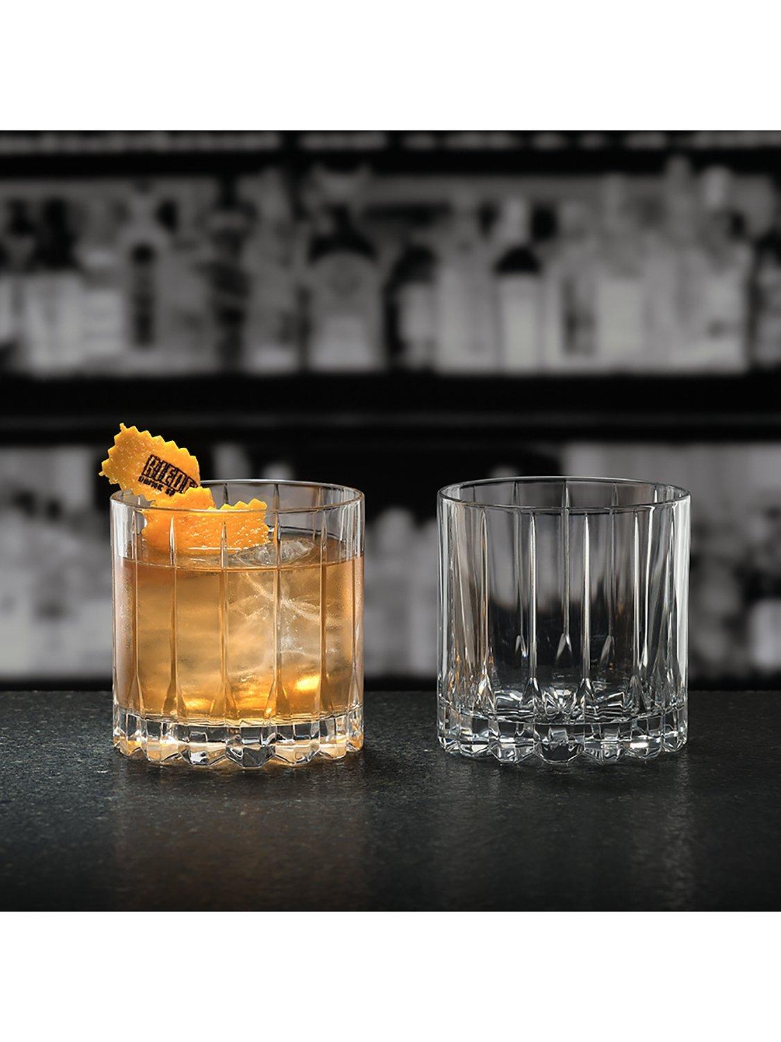 RIEDEL Bar Rocks crystal glass tumblers set of 2, UK version