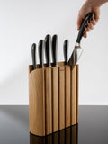 Robert Welch Signature Book Oak wood knife block imported from the UK