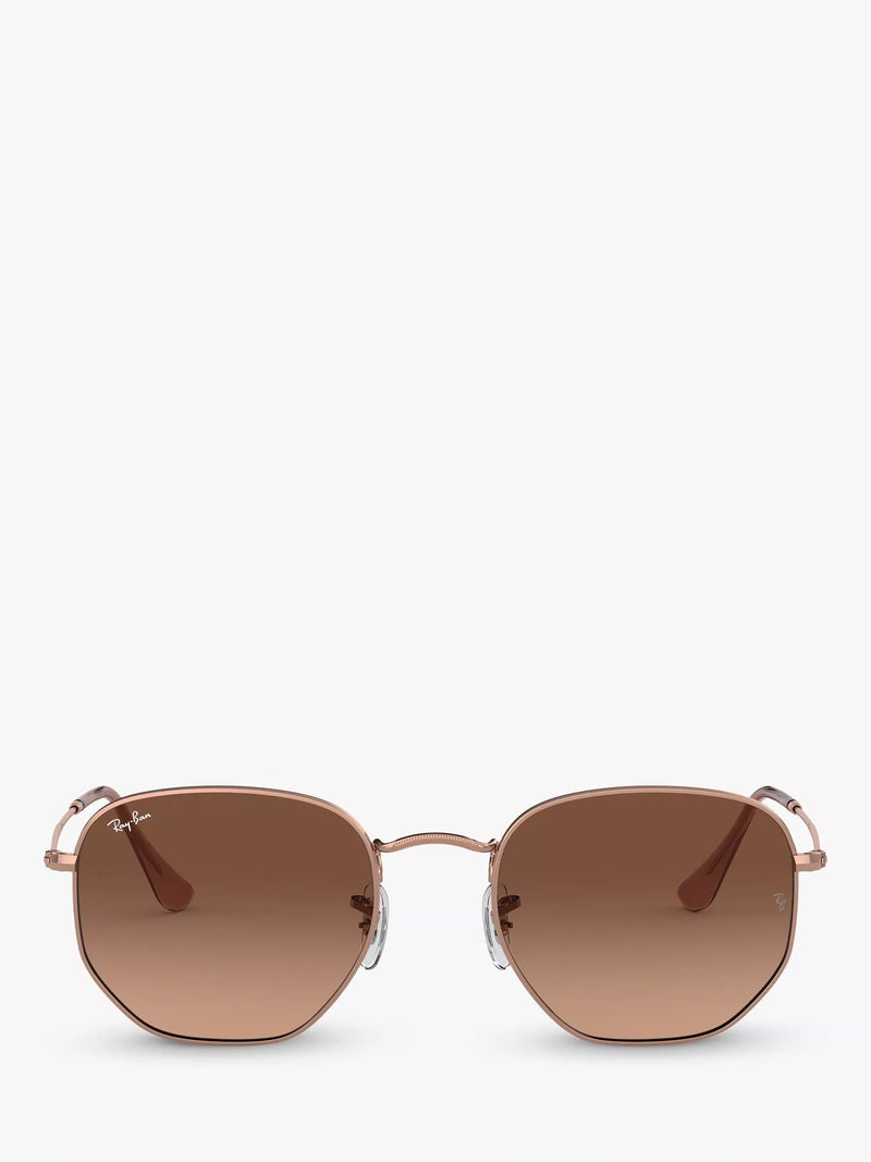 Ray-Ban RB3548N hexagonal gradient sunglasses 51mm, UK version