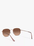 Ray-Ban RB3548N hexagonal gradient sunglasses 51mm, UK version