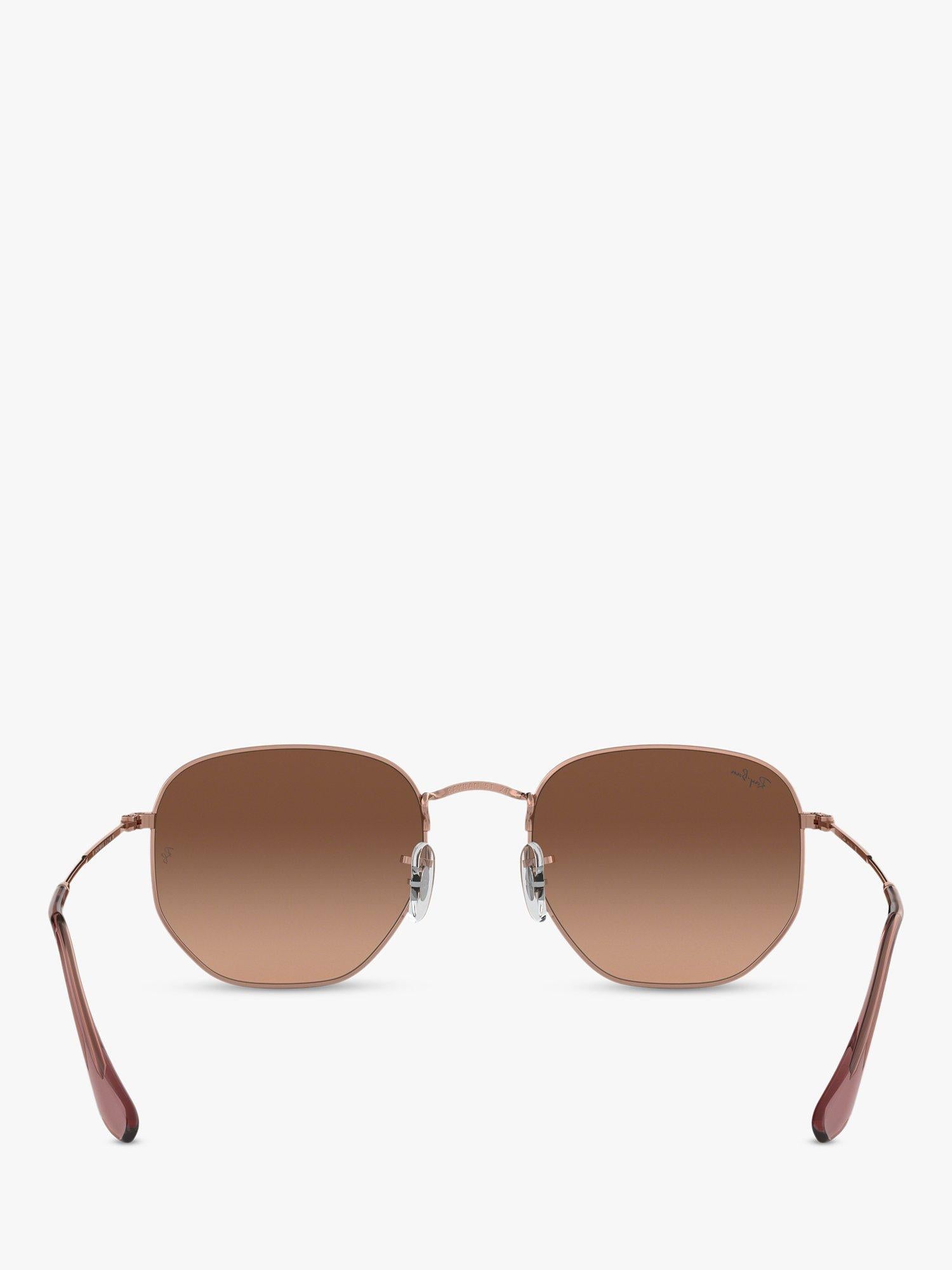 Ray-Ban RB3548N hexagonal gradient sunglasses 51mm, UK version