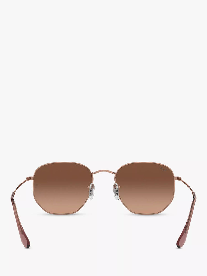 Ray-Ban RB3548N hexagonal gradient sunglasses 51mm, UK version
