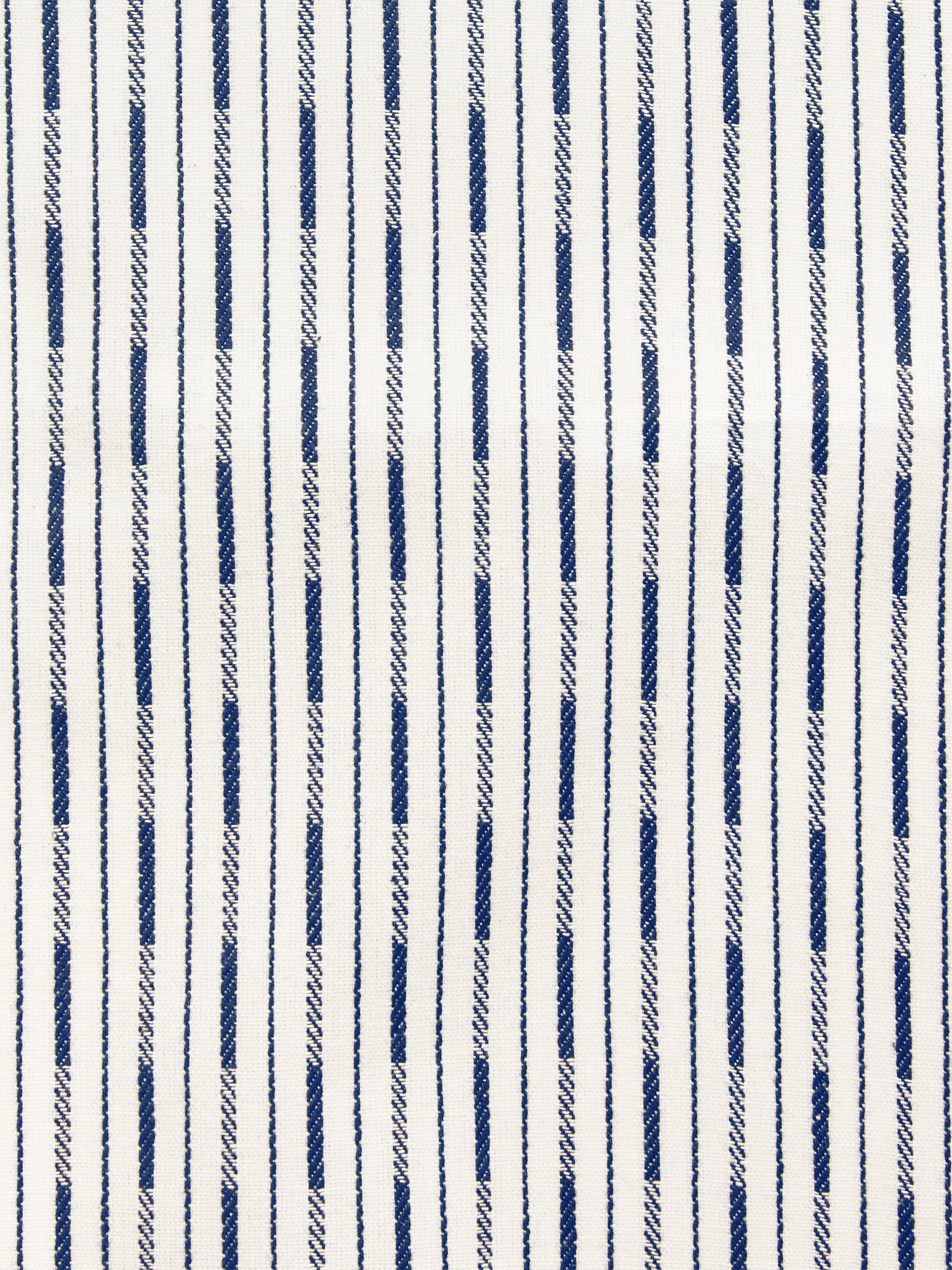 John Lewis striped tea towels pack of 3 dark blue - British product