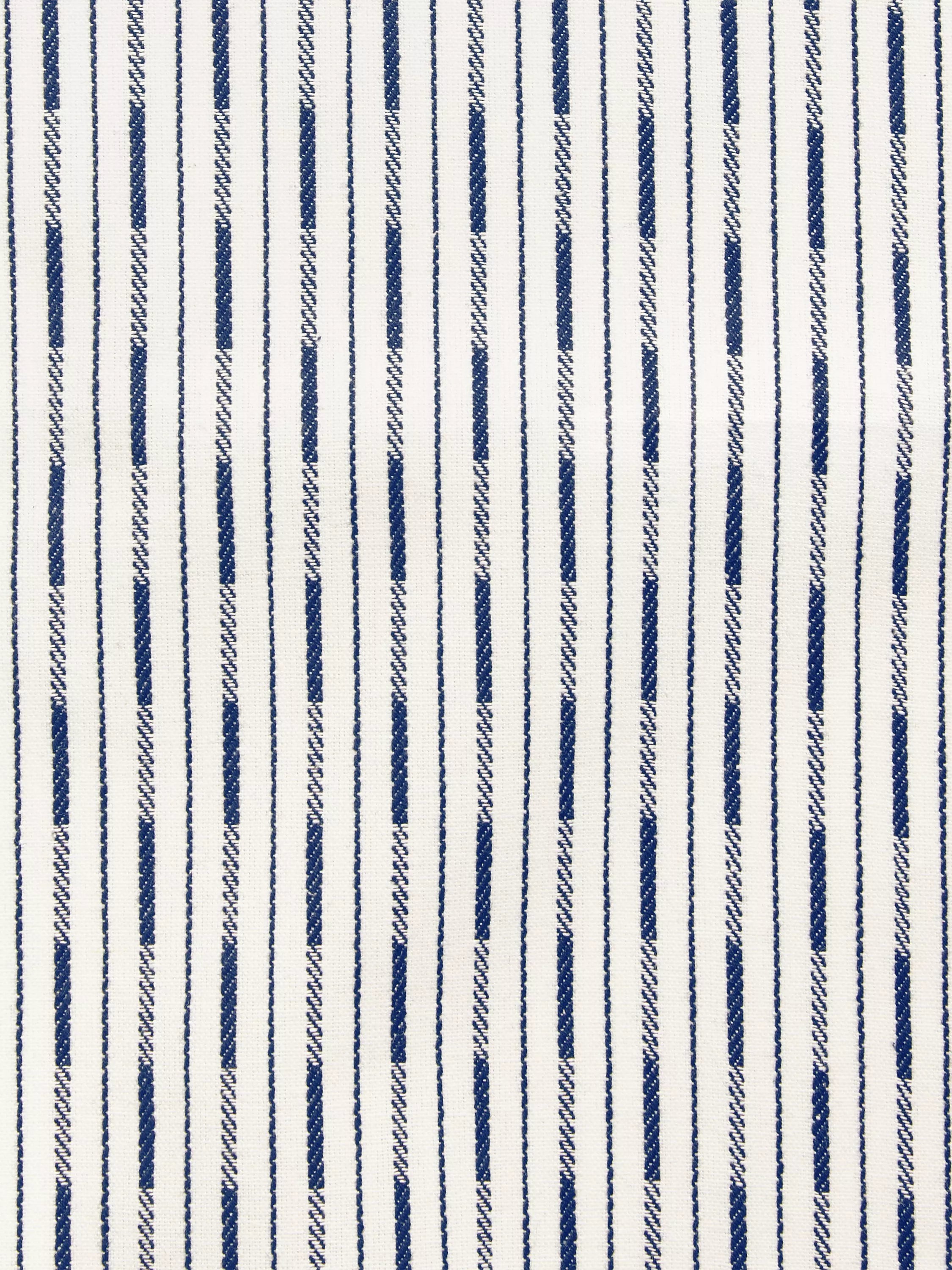 John Lewis striped tea towels pack of 3 dark blue - British product
