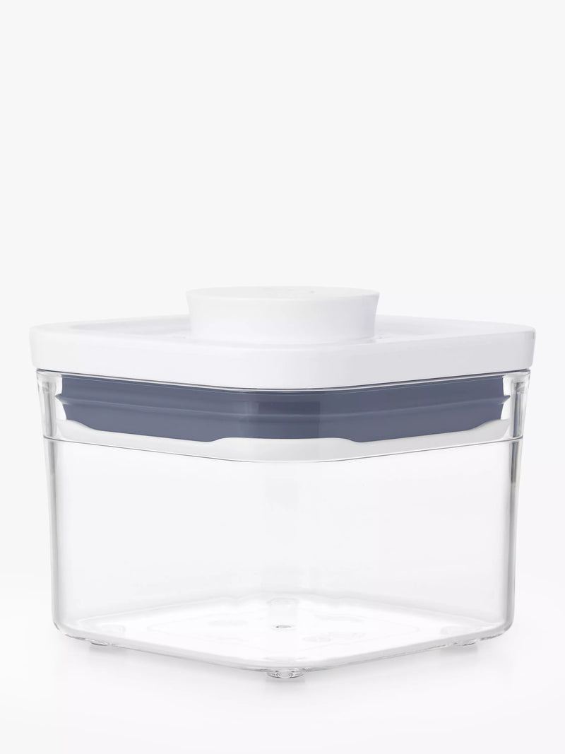 OXO POP square kitchen storage container 400ml - British product