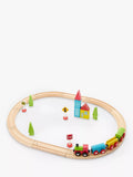 John Lewis 24-piece wooden train set with FSC wood (British brand)