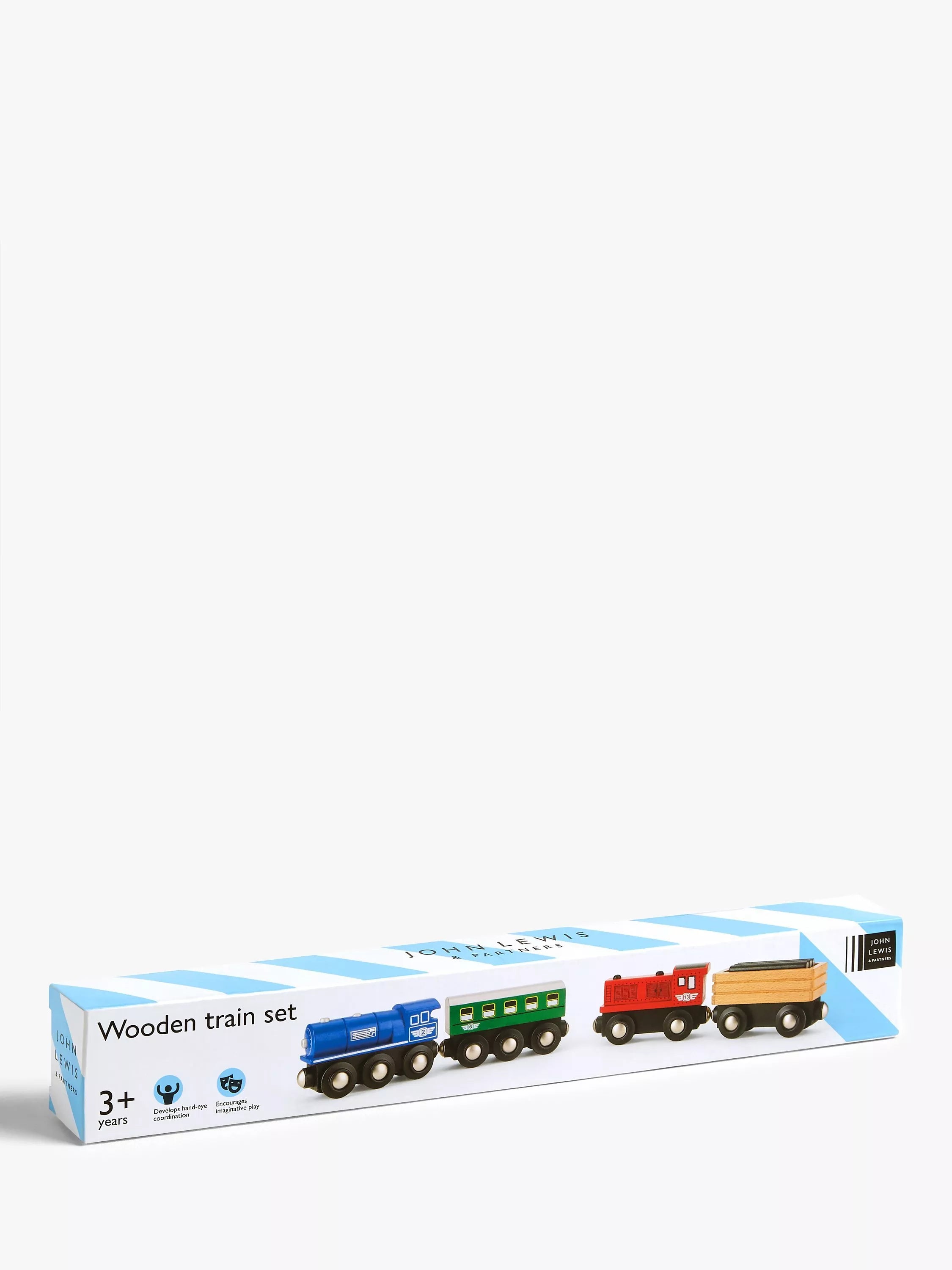John Lewis train engine and truck expansion set, UK version