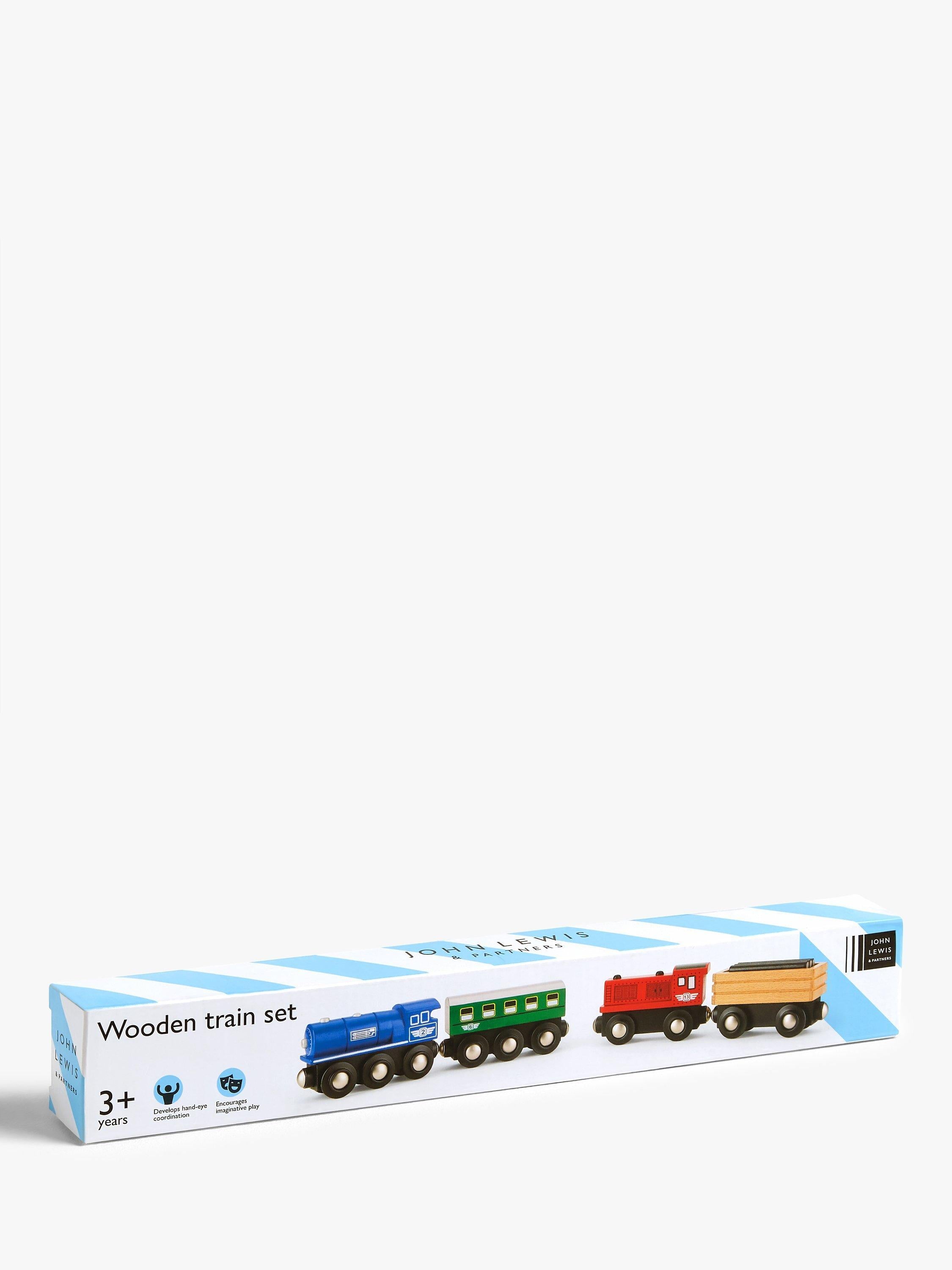 John Lewis train engine and truck expansion set, UK version