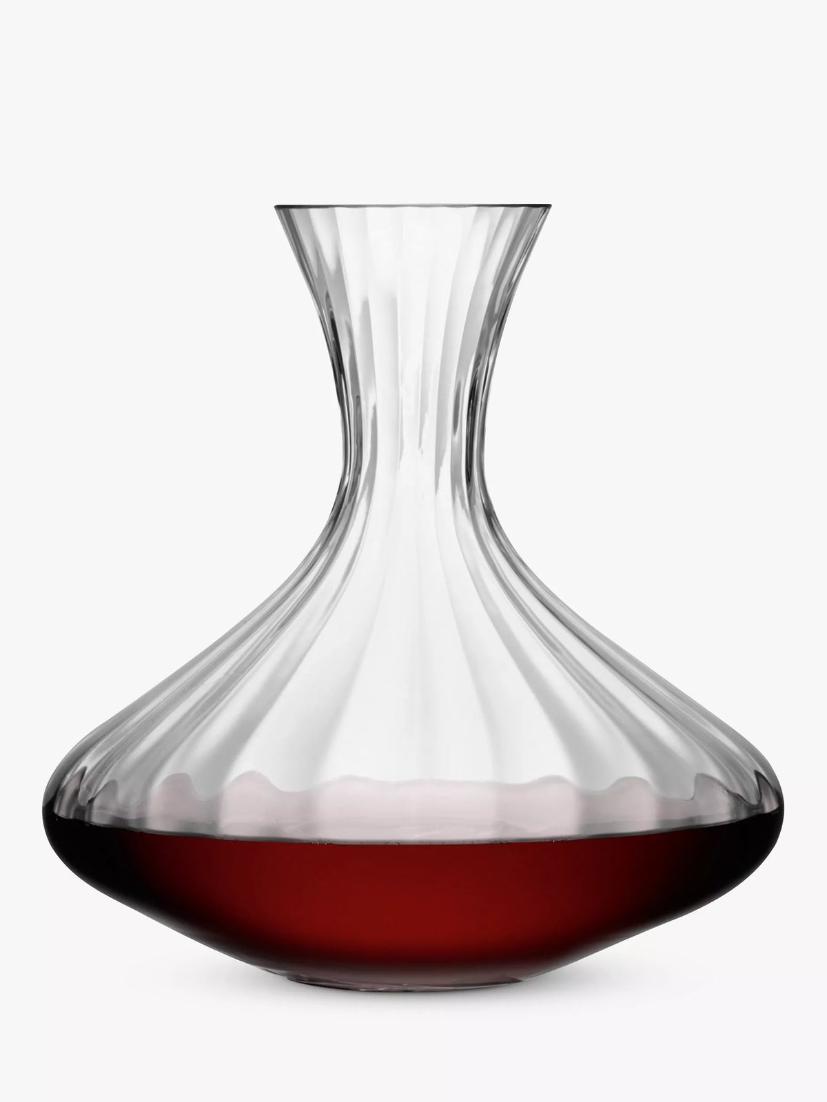 LSA International Aurelia optic glass carafe 1.8L, imported from the UK