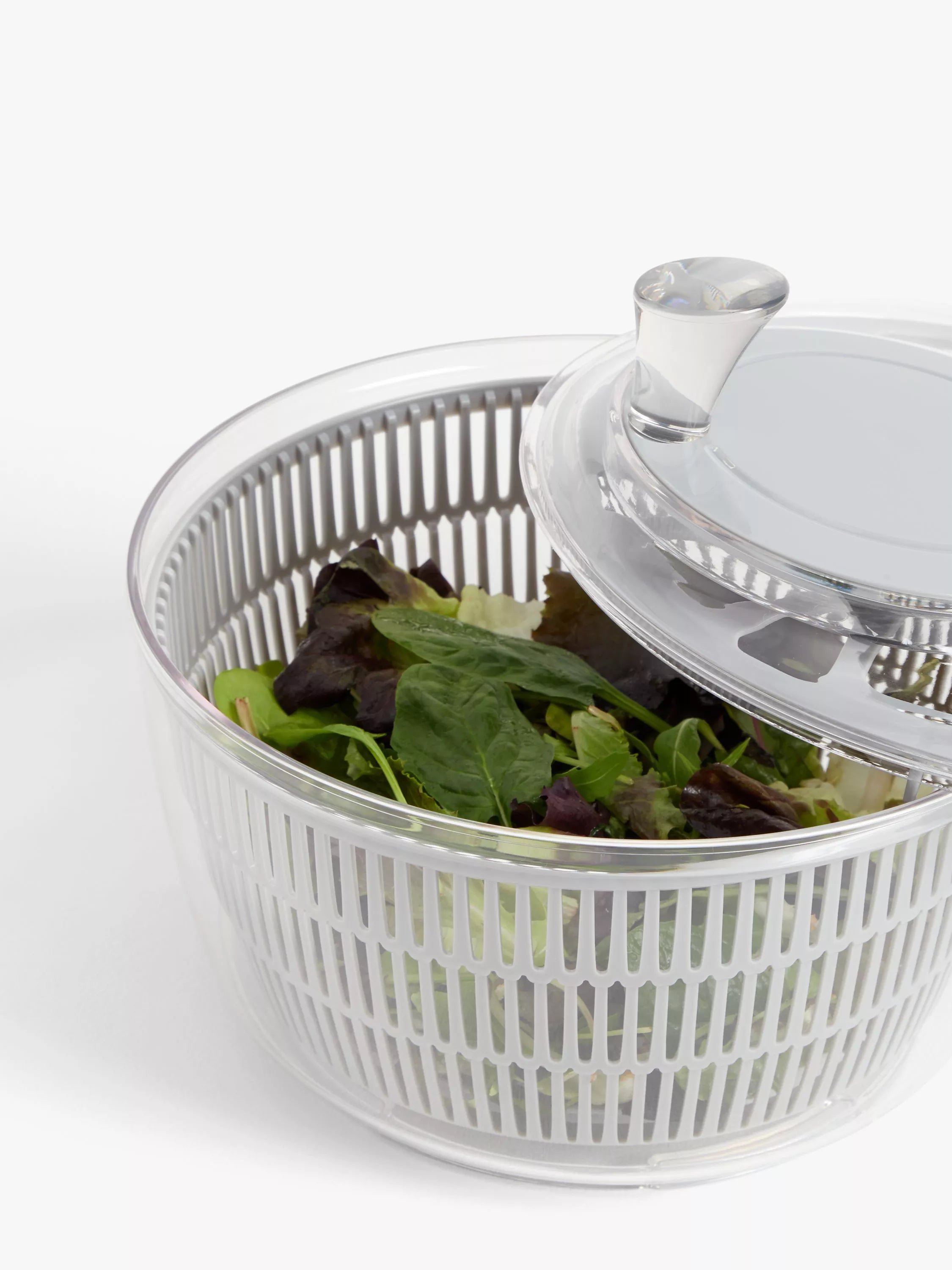 John Lewis large grey salad spinner, UK version