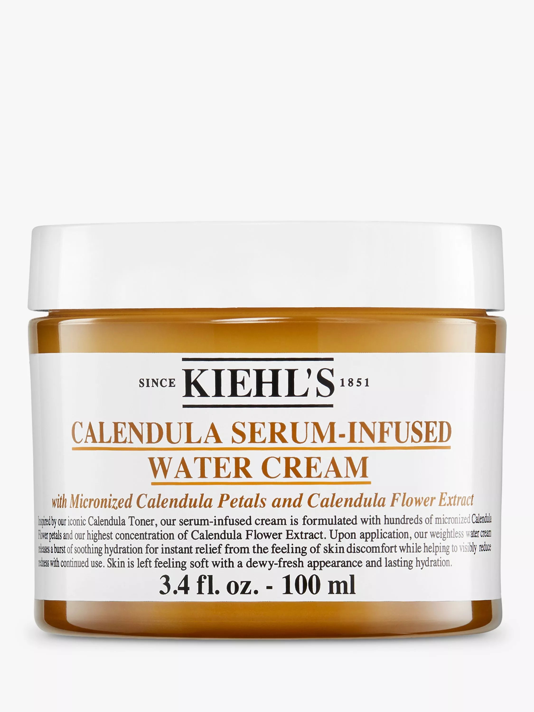 Kiehl's Calendula Serum-Infused Water Cream 100ml (British brand)