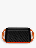 Le Creuset cast iron skinny square grill 24cm, UK version