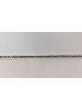 John Lewis cord braid silver 5m, imported from the UK