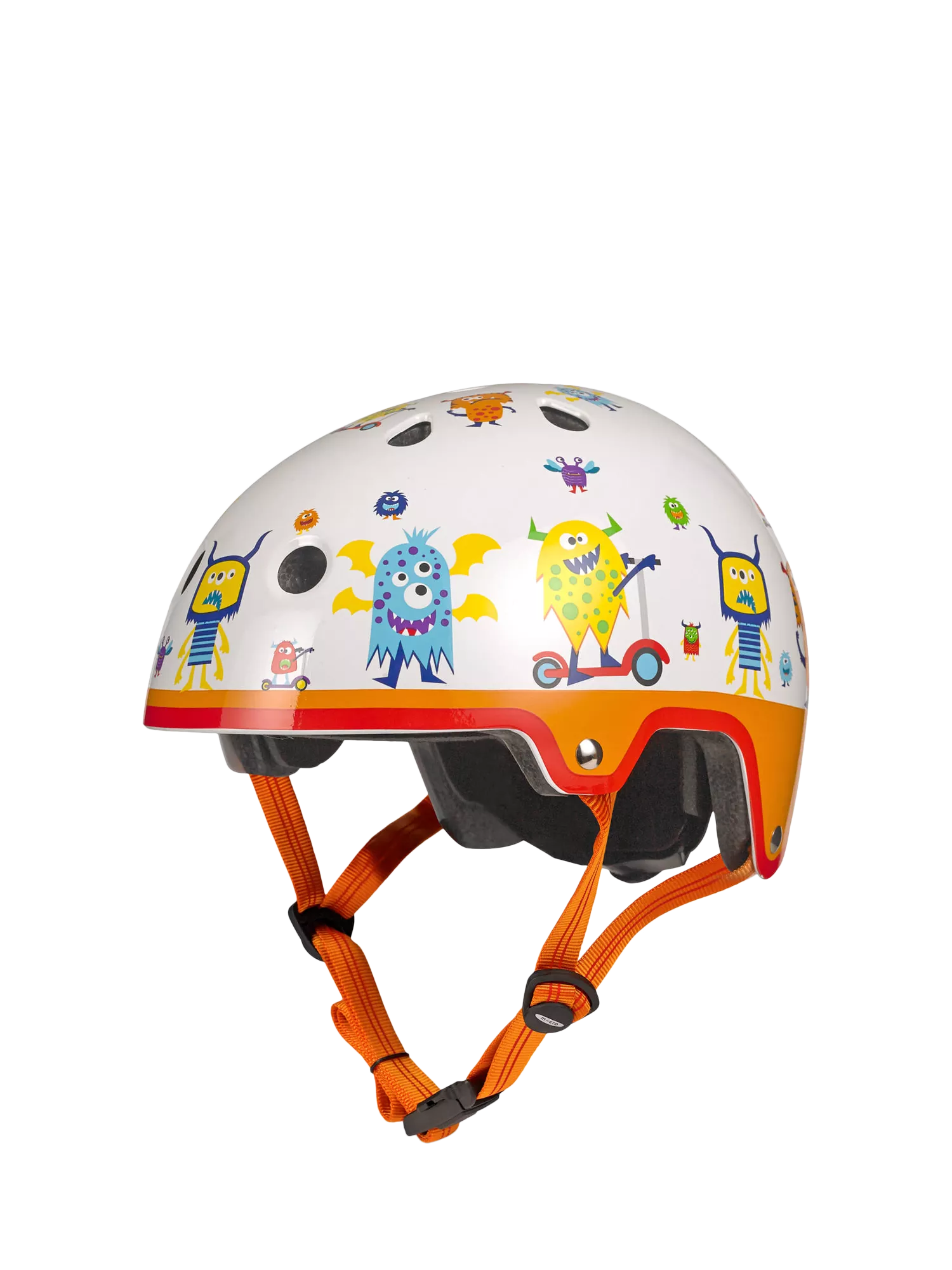Micro Scooters kids safety helmet medium monster print, UK version