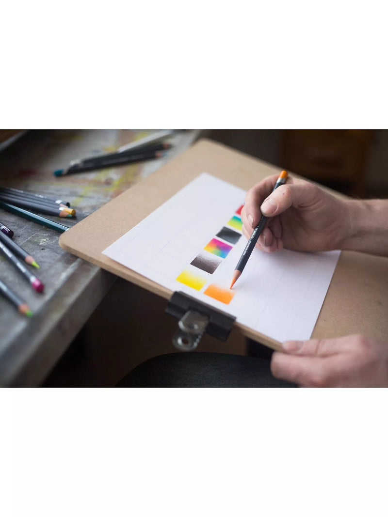 Derwent Procolour coloured pencils 24-piece tin - British product