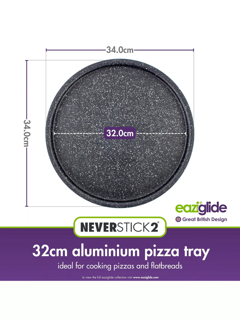 Eaziglide Neverstick2 pizza tray 32cm - British product
