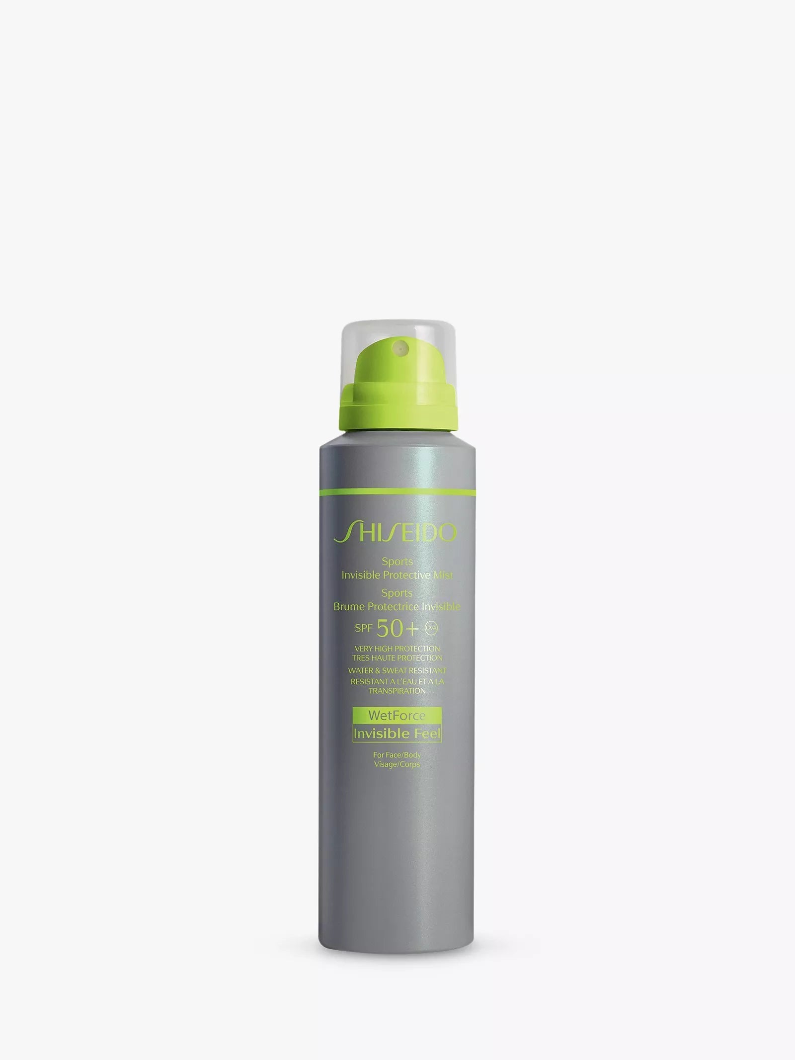 Shiseido Sports Invisible Protective Mist SPF 50+ 150ml (British brand)