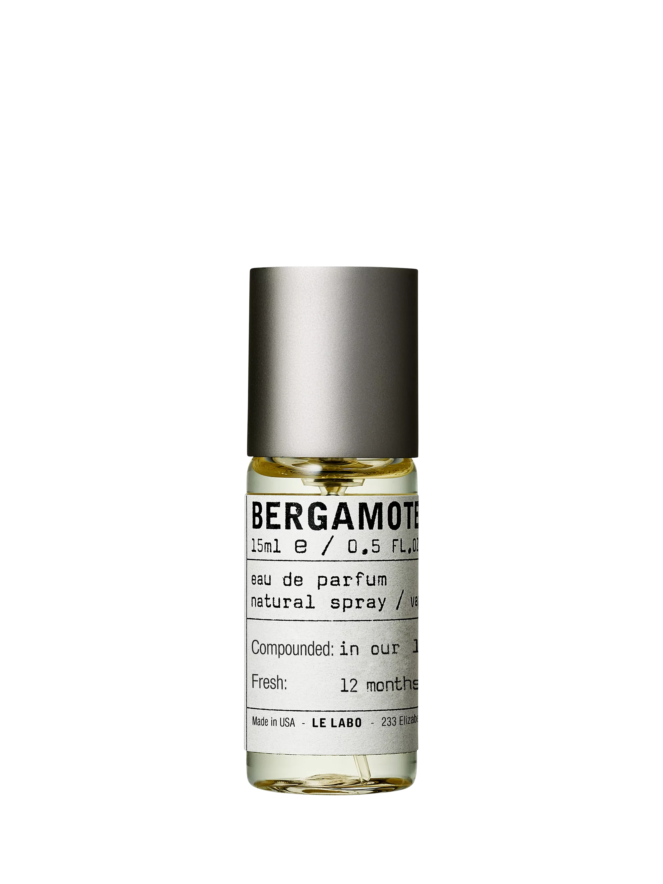 Bergamot Eau de Parfum with Citrus and Woody Notes