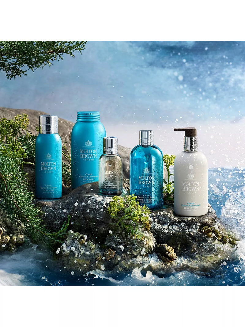 Molton Brown coastal cypress and sea fennel bath salts 300g, UK version