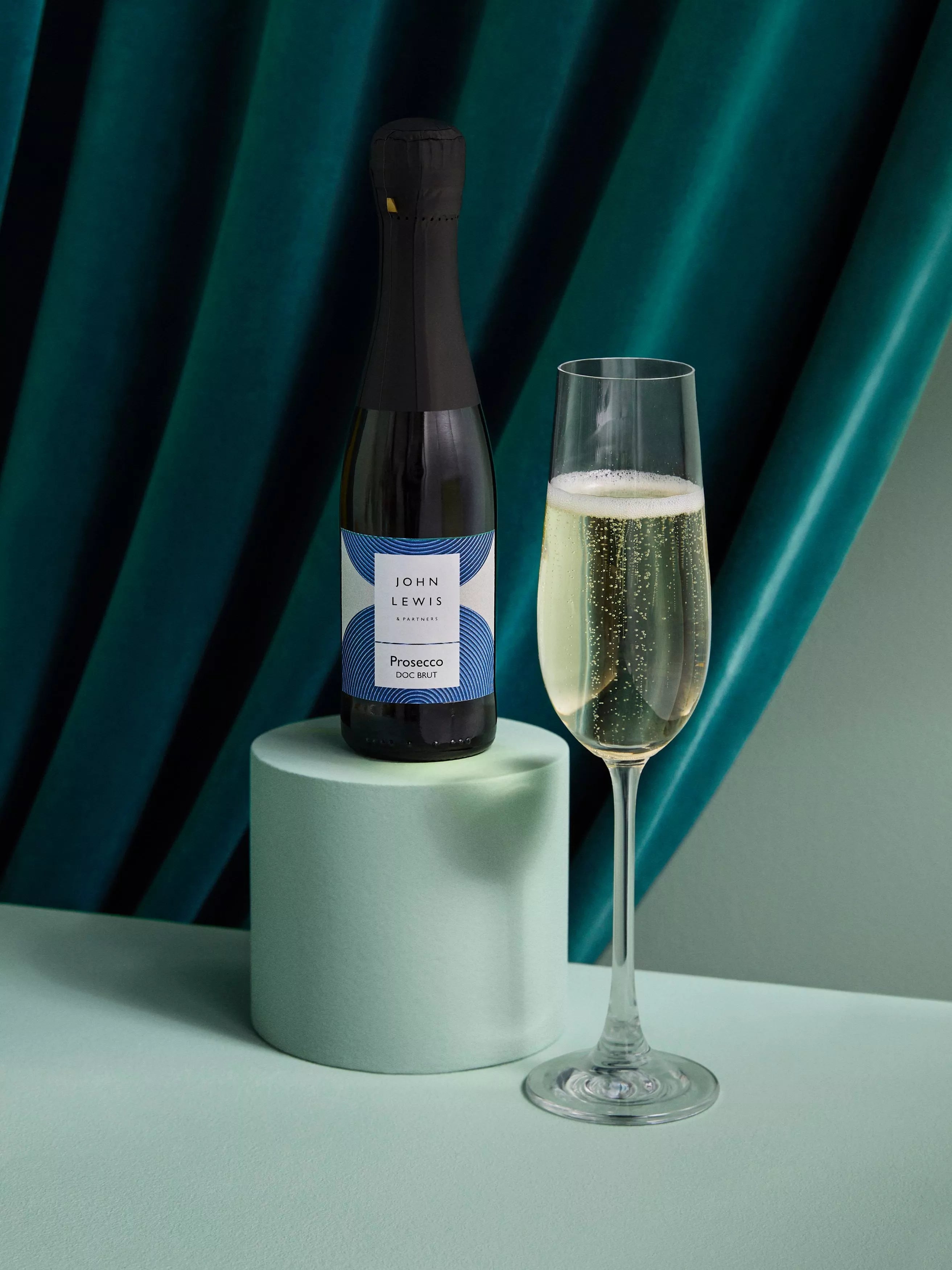 John Lewis Prosecco 200ml bottle, UK version