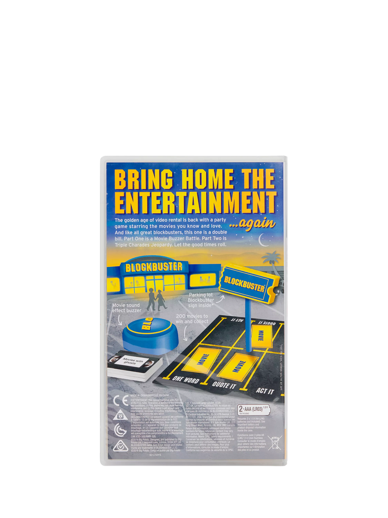 Big Potato Blockbuster film party game - British product