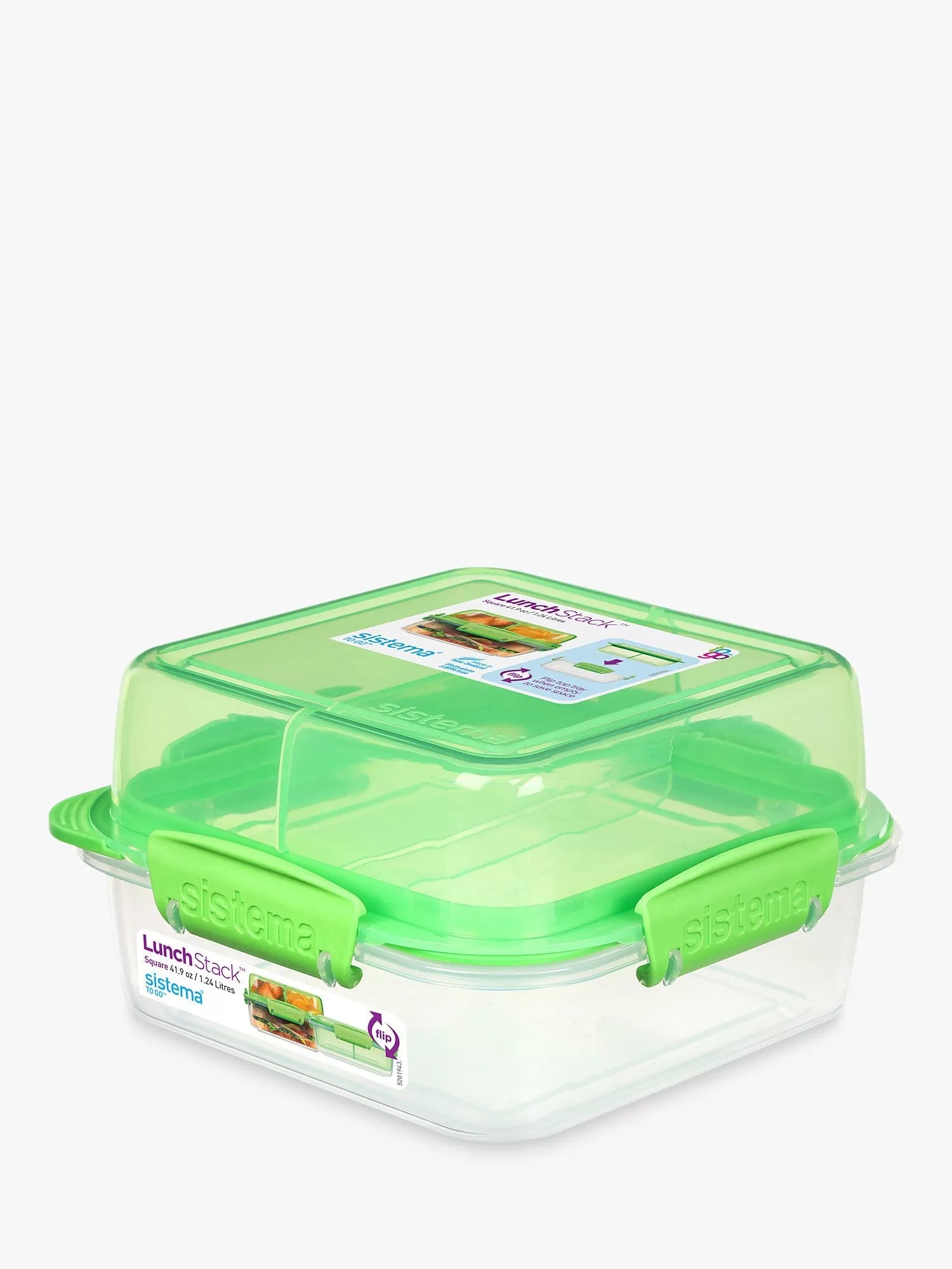 Sistema stackable lunch box 1.2L (British brand)