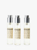 Le Labo bergamot fragrance travel refill set with three 10ml spray bottles, UK version