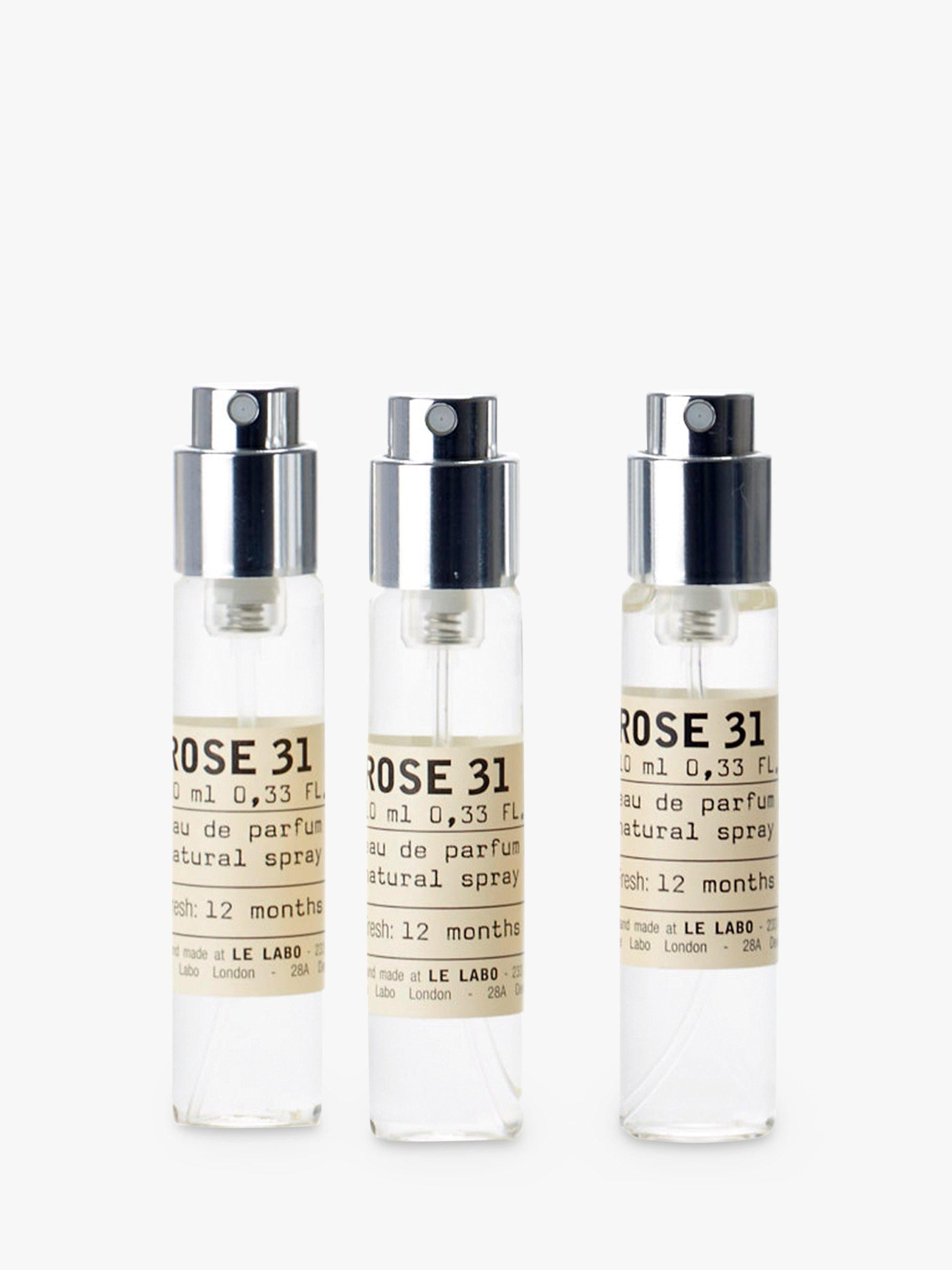 Le Labo Rose 31 Eau de Parfum Travel Refill Set, 3 x 10ml, UK version