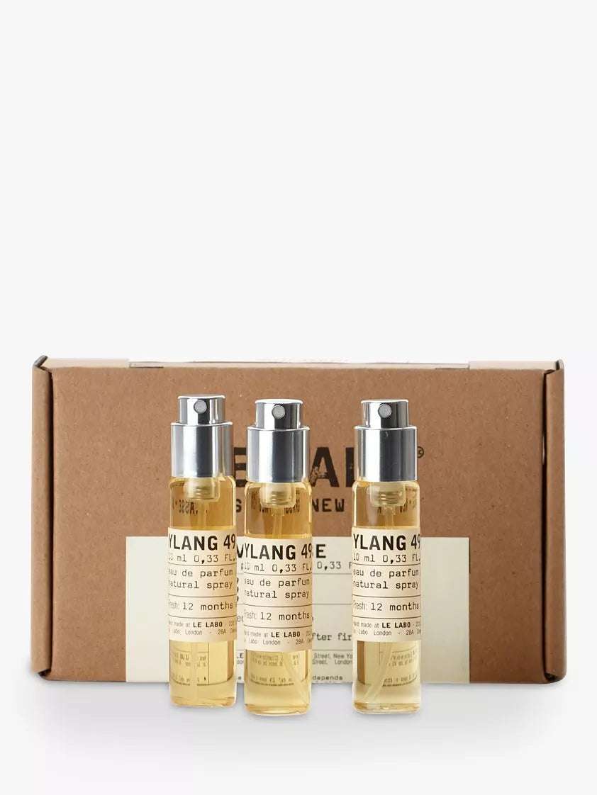 Le Labo Ylang 49 Eau de Parfum Travel Refill Set, 3 x 10ml, UK version