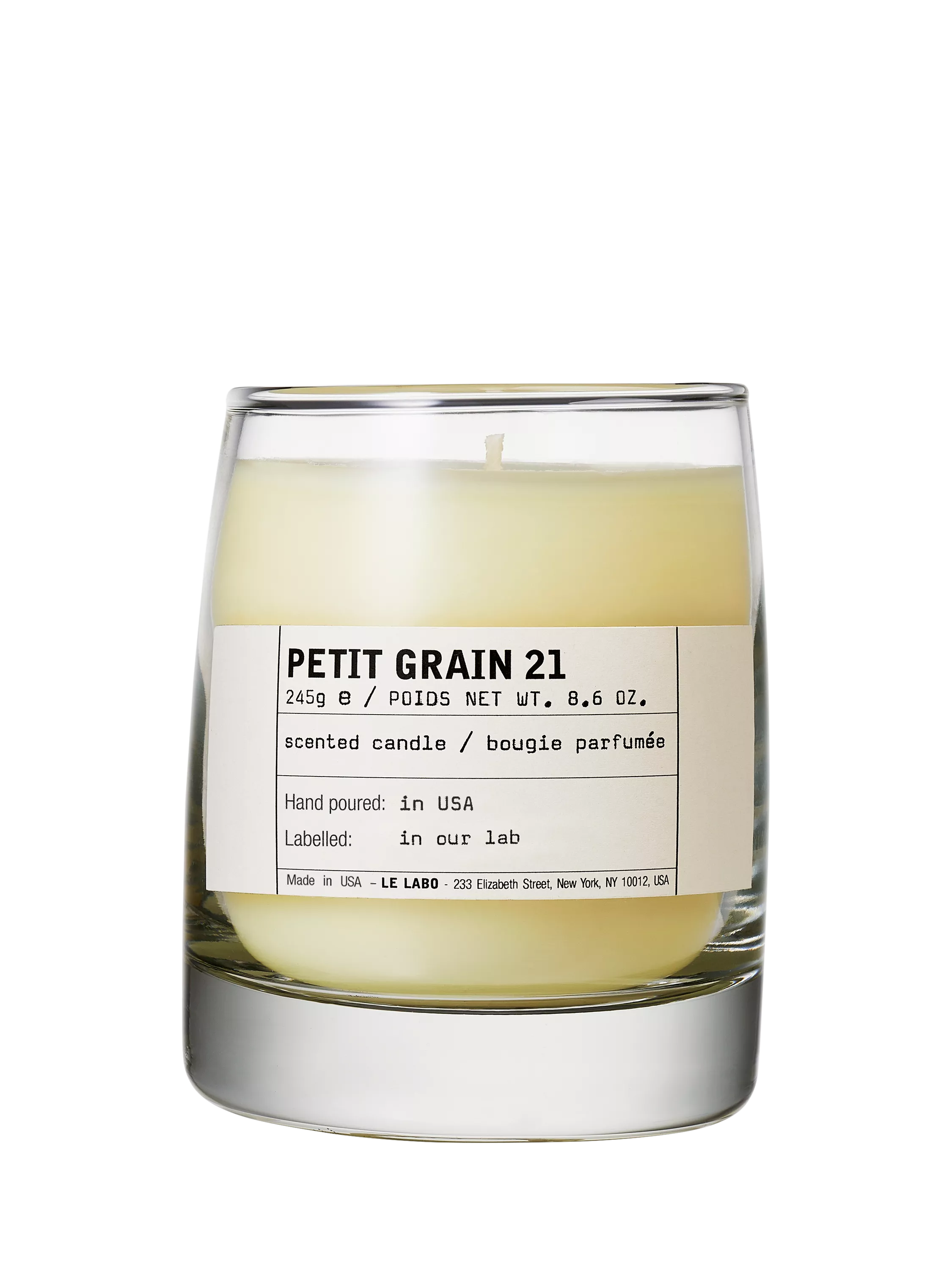 Le Labo Petit Grain 21 scented candle 245g - British product