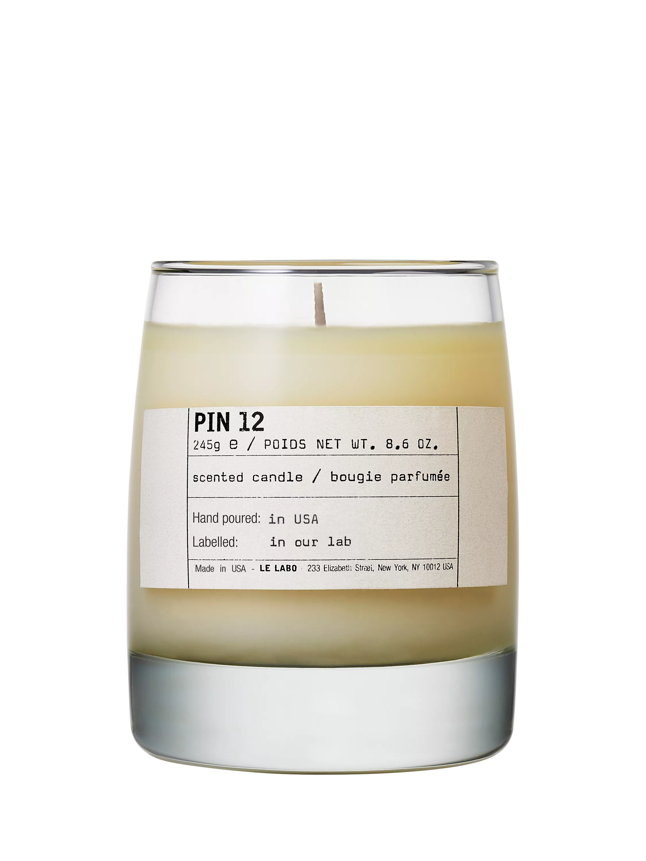 Le Labo Pin 12 scented candle 245g (British brand)