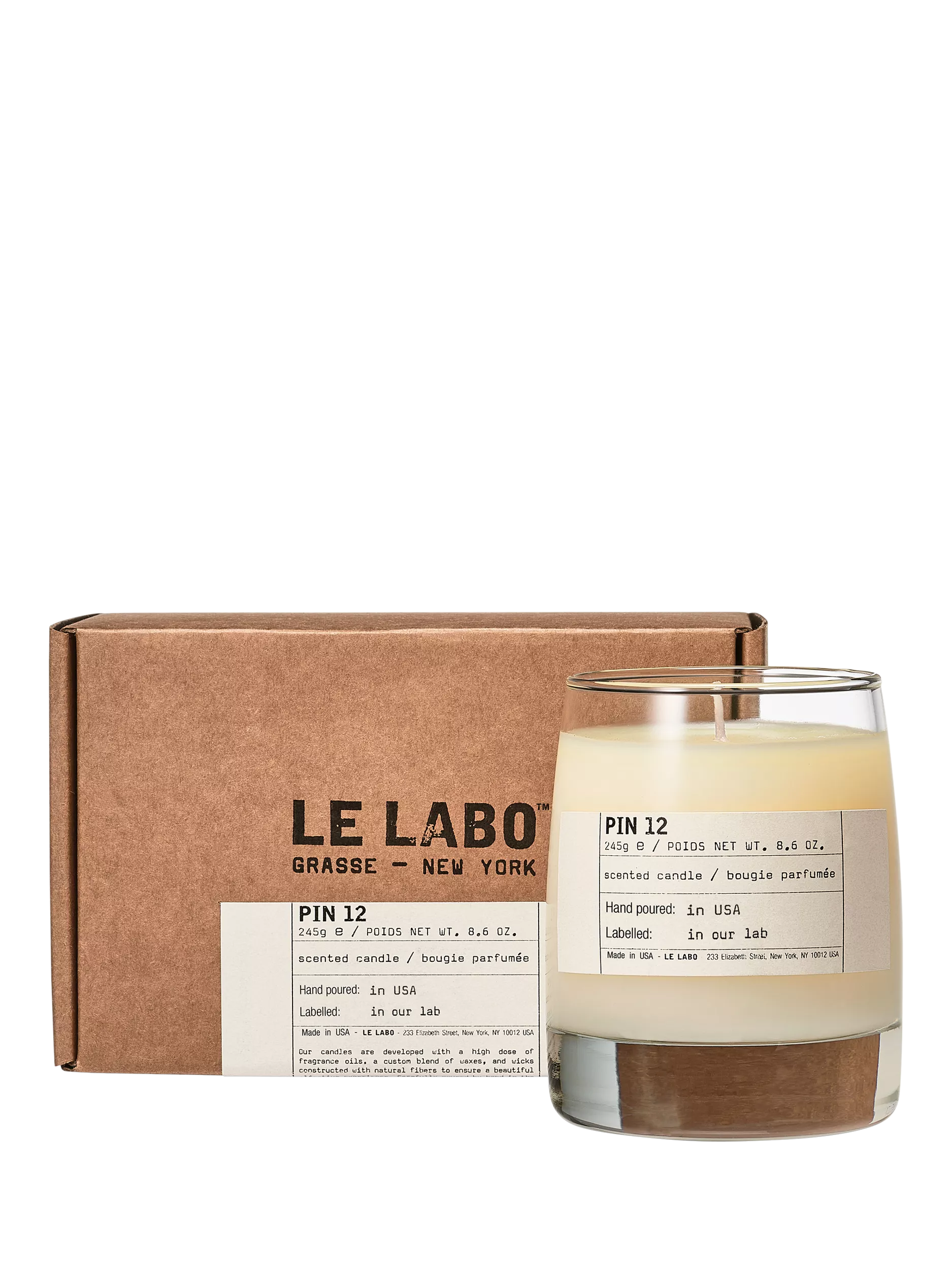 Le Labo Pin 12 scented candle 245g (British brand)