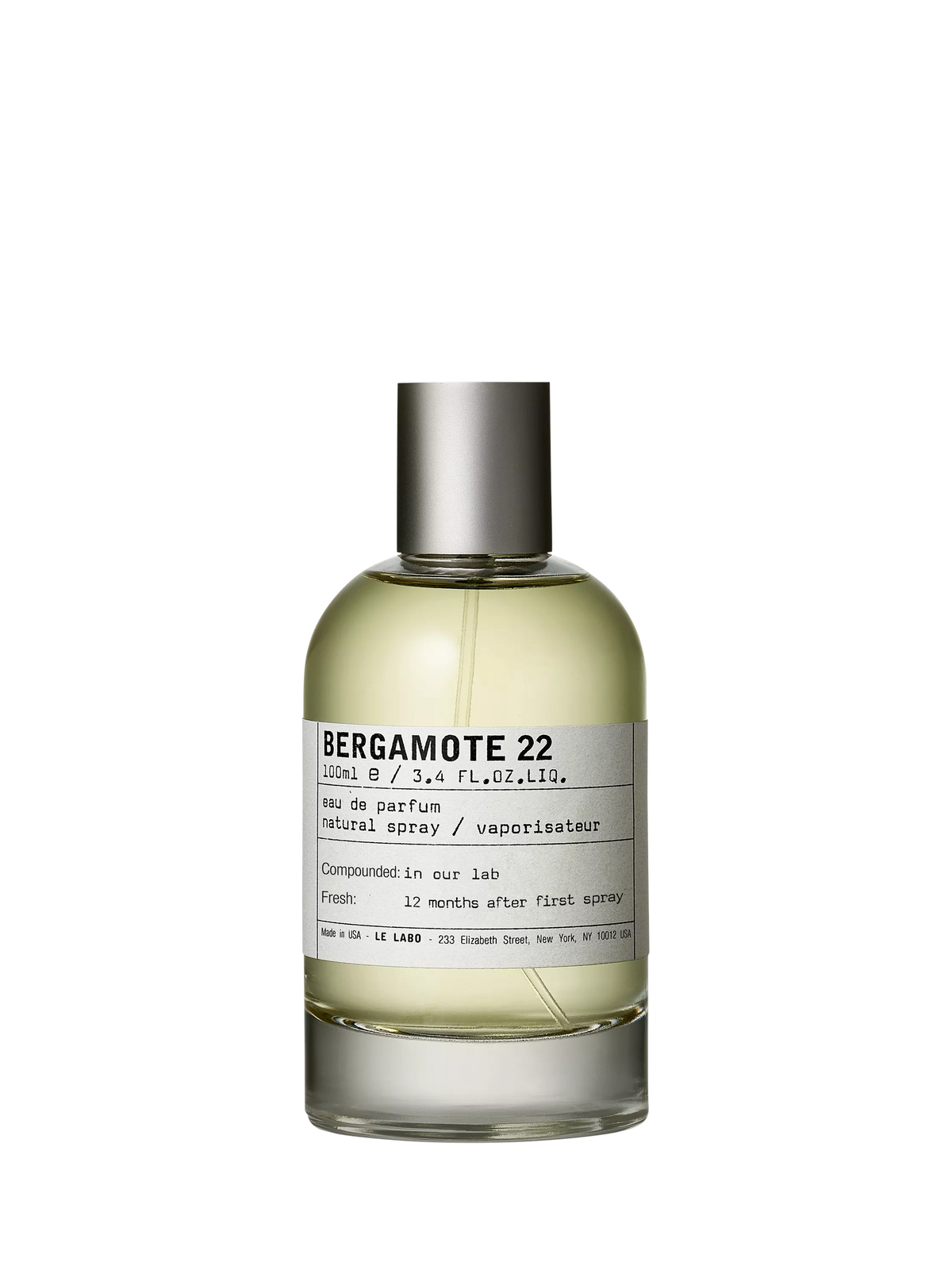 Le Labo Bergamote 22 Eau de Parfum, UK version