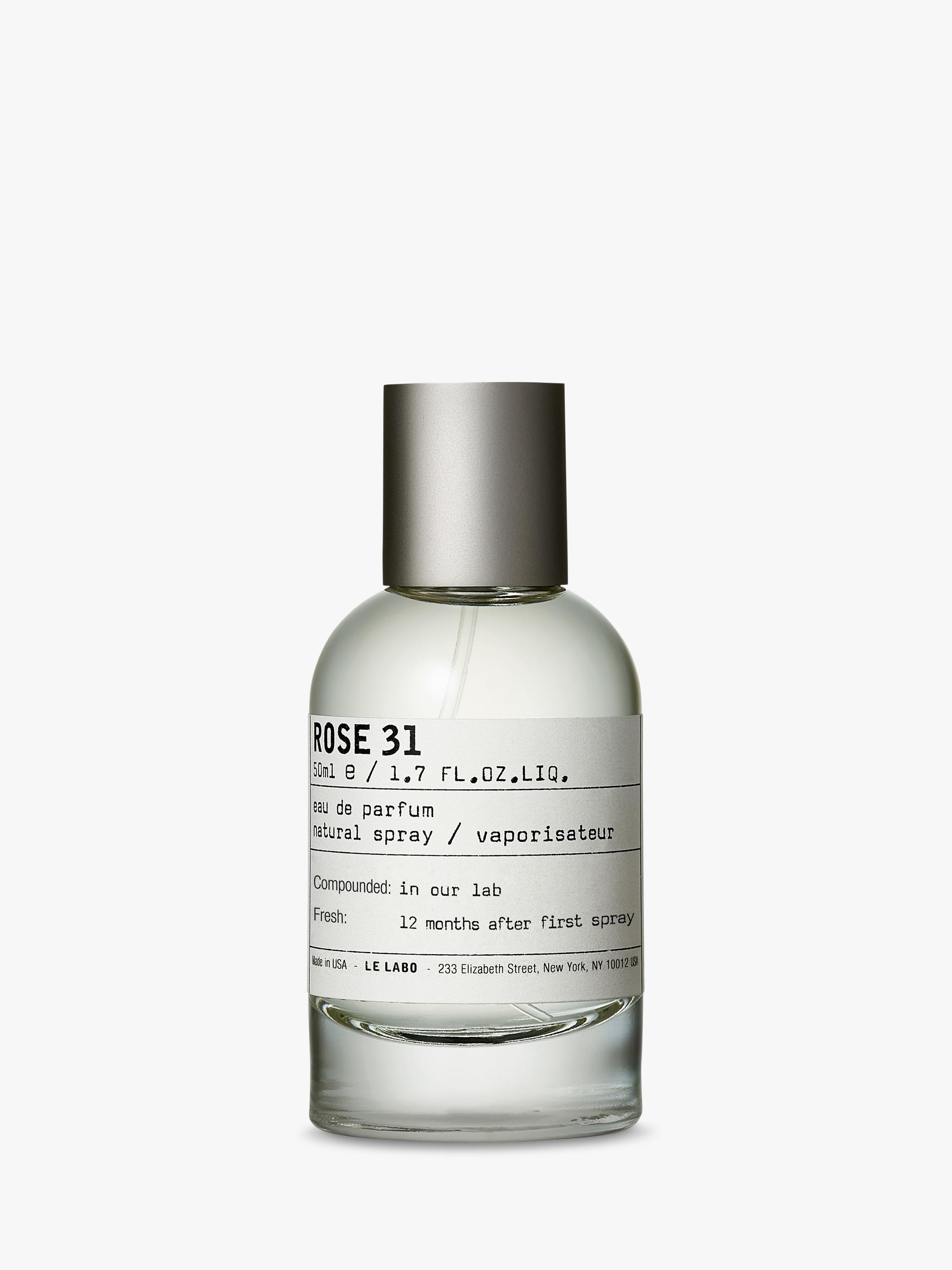 Le Labo Rose 31 Eau de Parfum, UK version