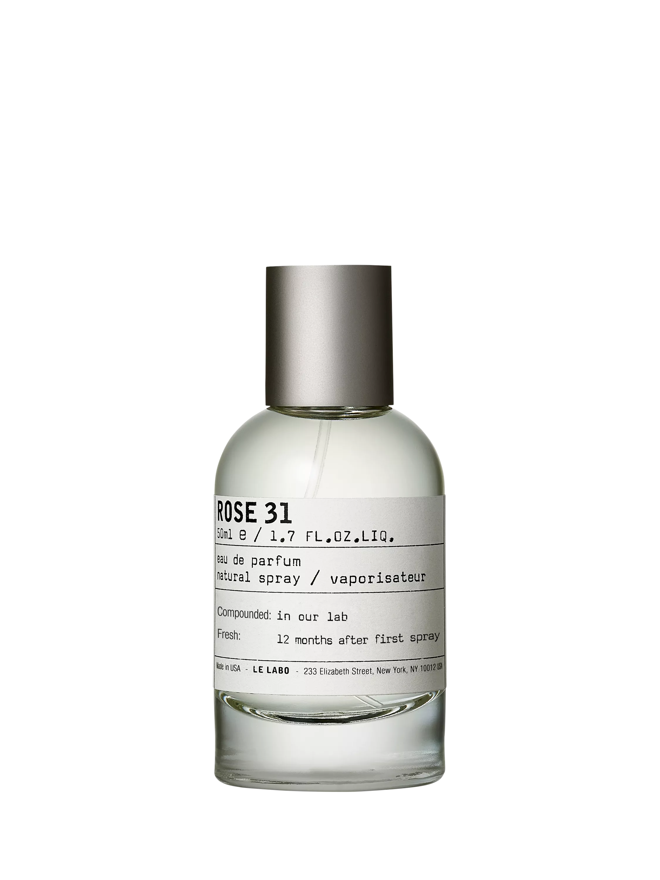 Le Labo Rose 31 Eau de Parfum, UK version