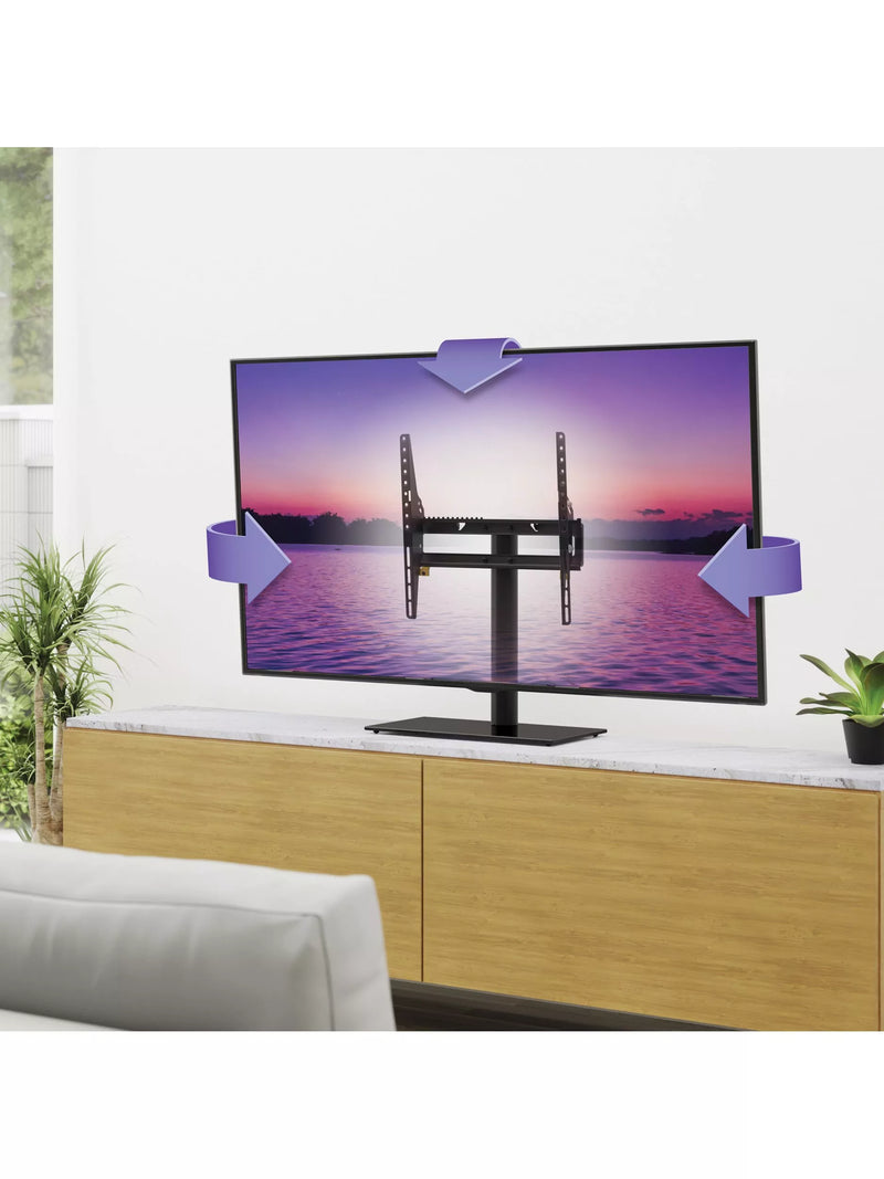 AVF adjustable TV stand for 32-60 inch TVs, black - British brand