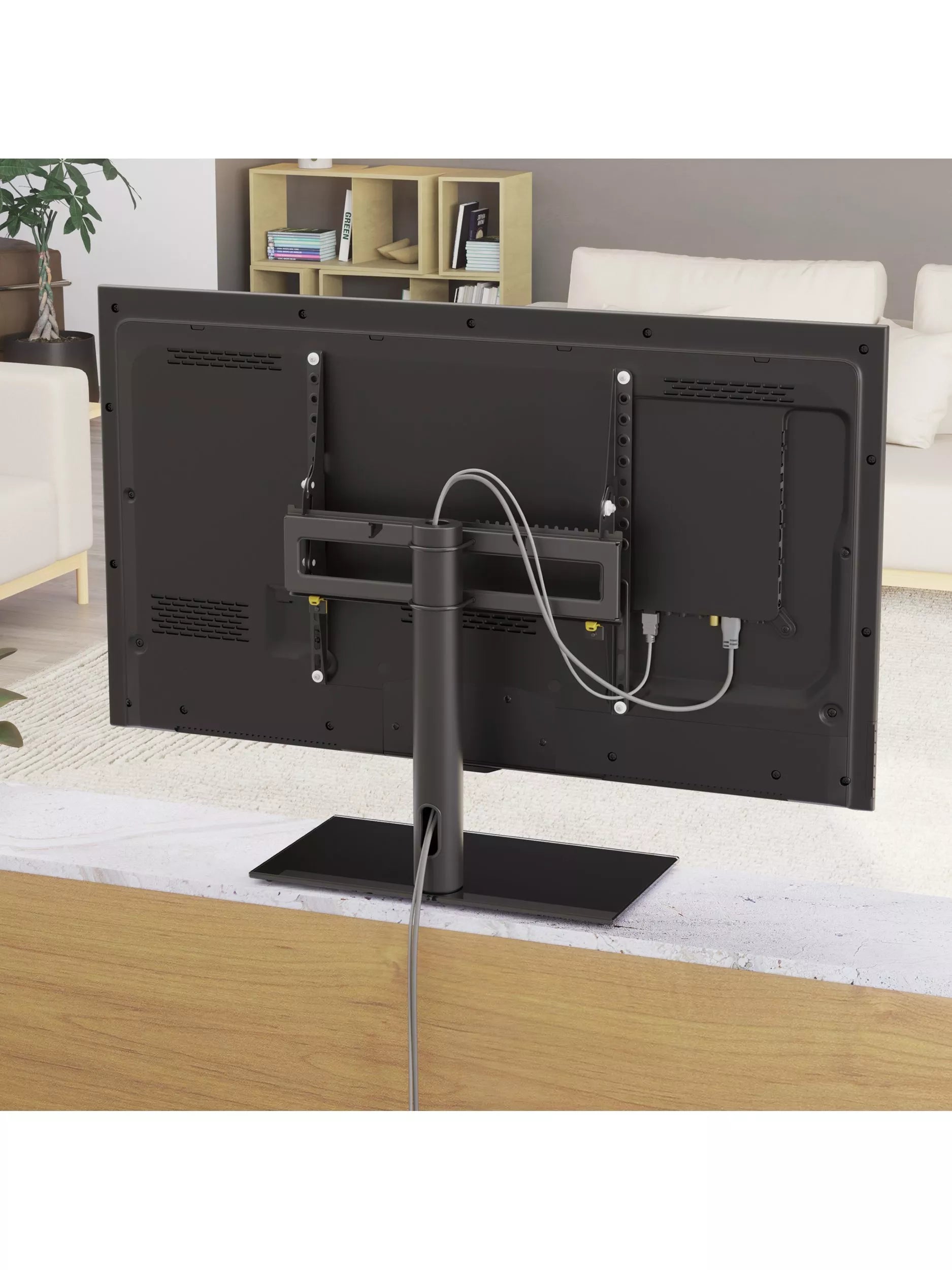 AVF adjustable TV stand for 32-60 inch TVs, black - British brand