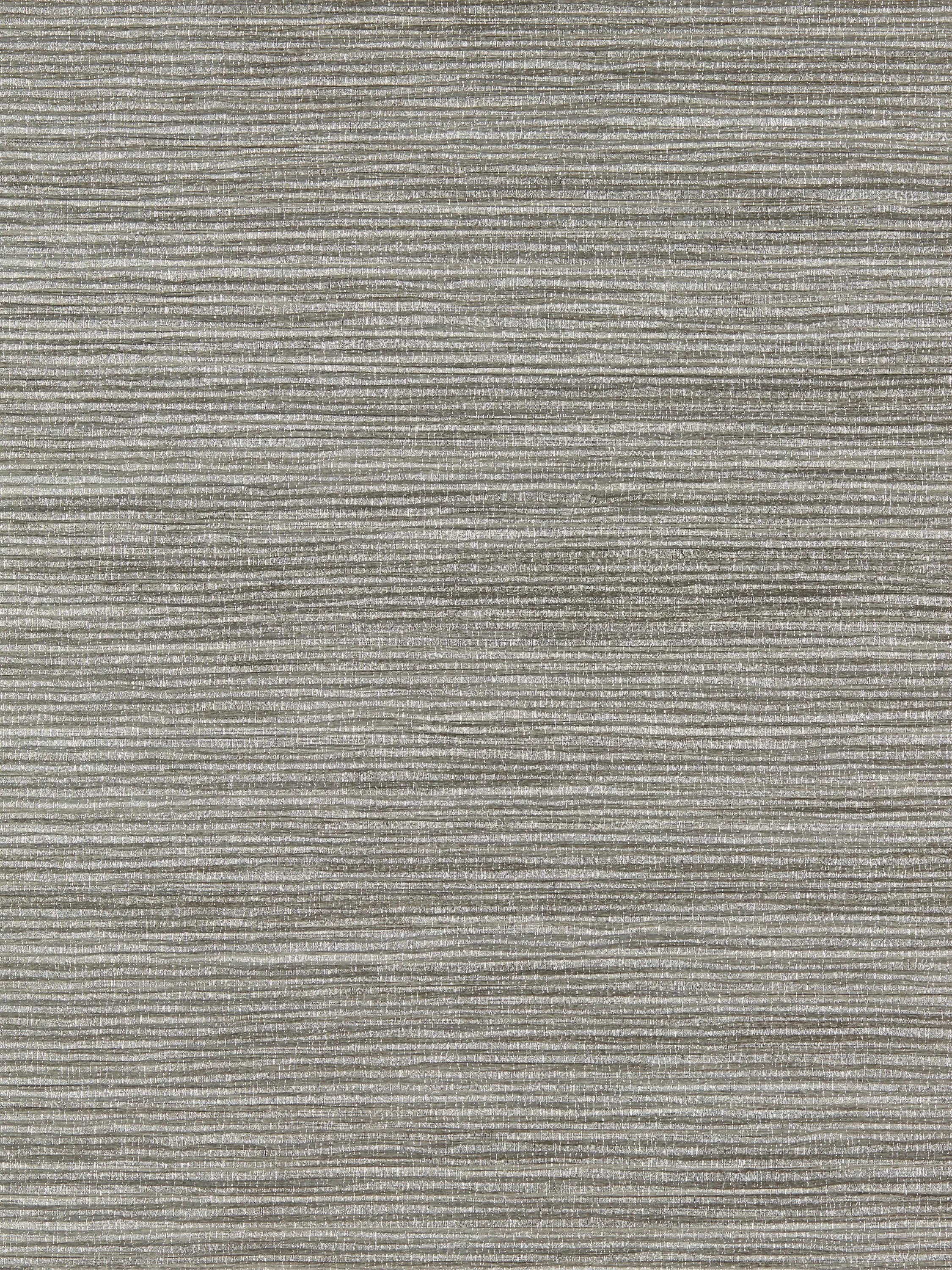 Lisle Wallpaper with Grass Cloth Texture and Metallic Highlights