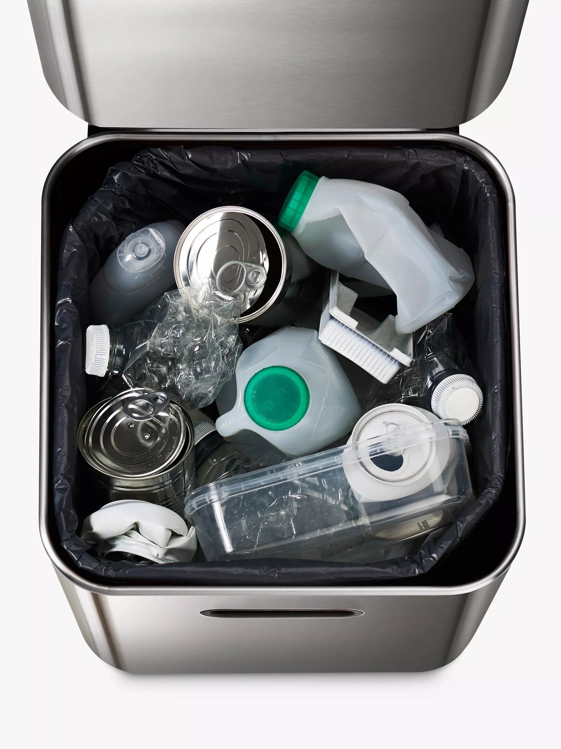 Joseph Joseph Totem Compact bin 40L stainless steel, UK version