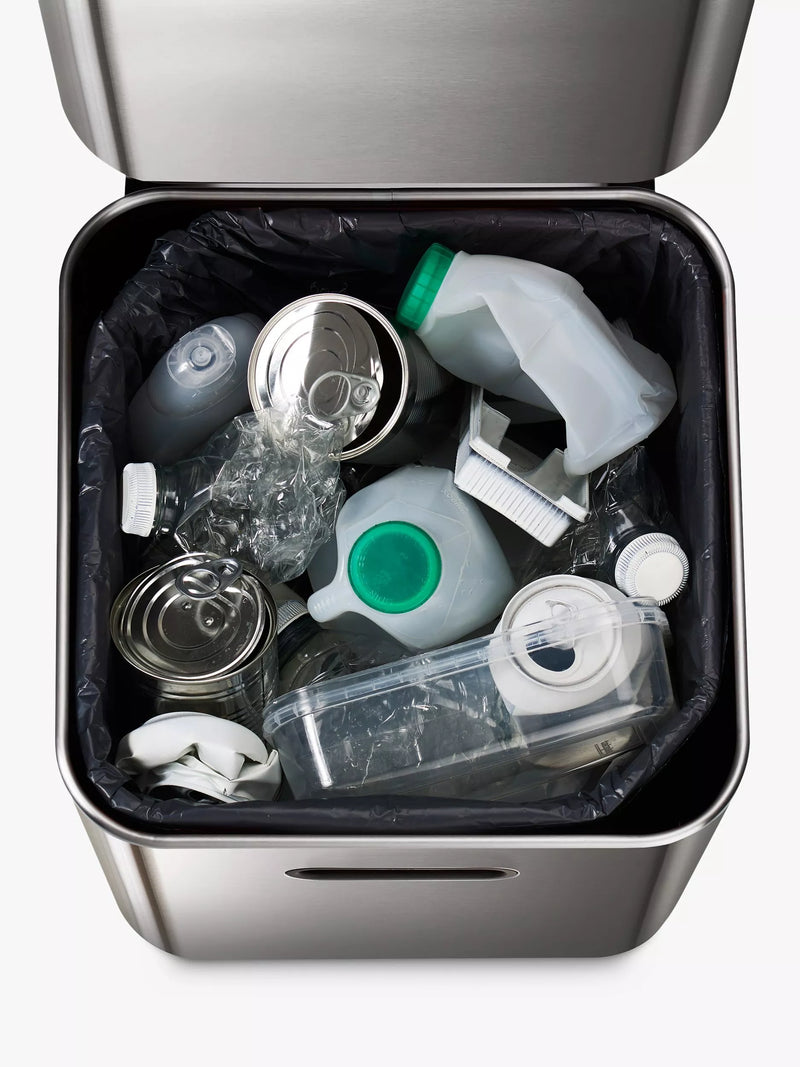 Joseph Joseph Totem Compact bin 40L stainless steel, UK version