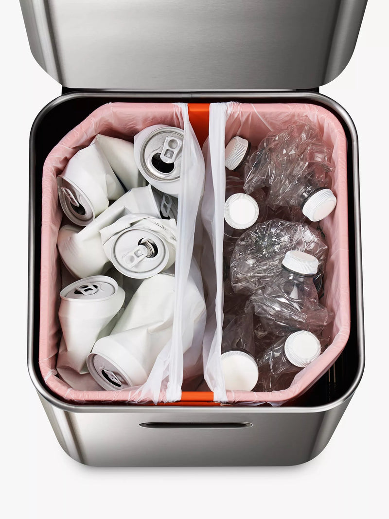 Joseph Joseph Totem Compact bin 40L stainless steel, UK version