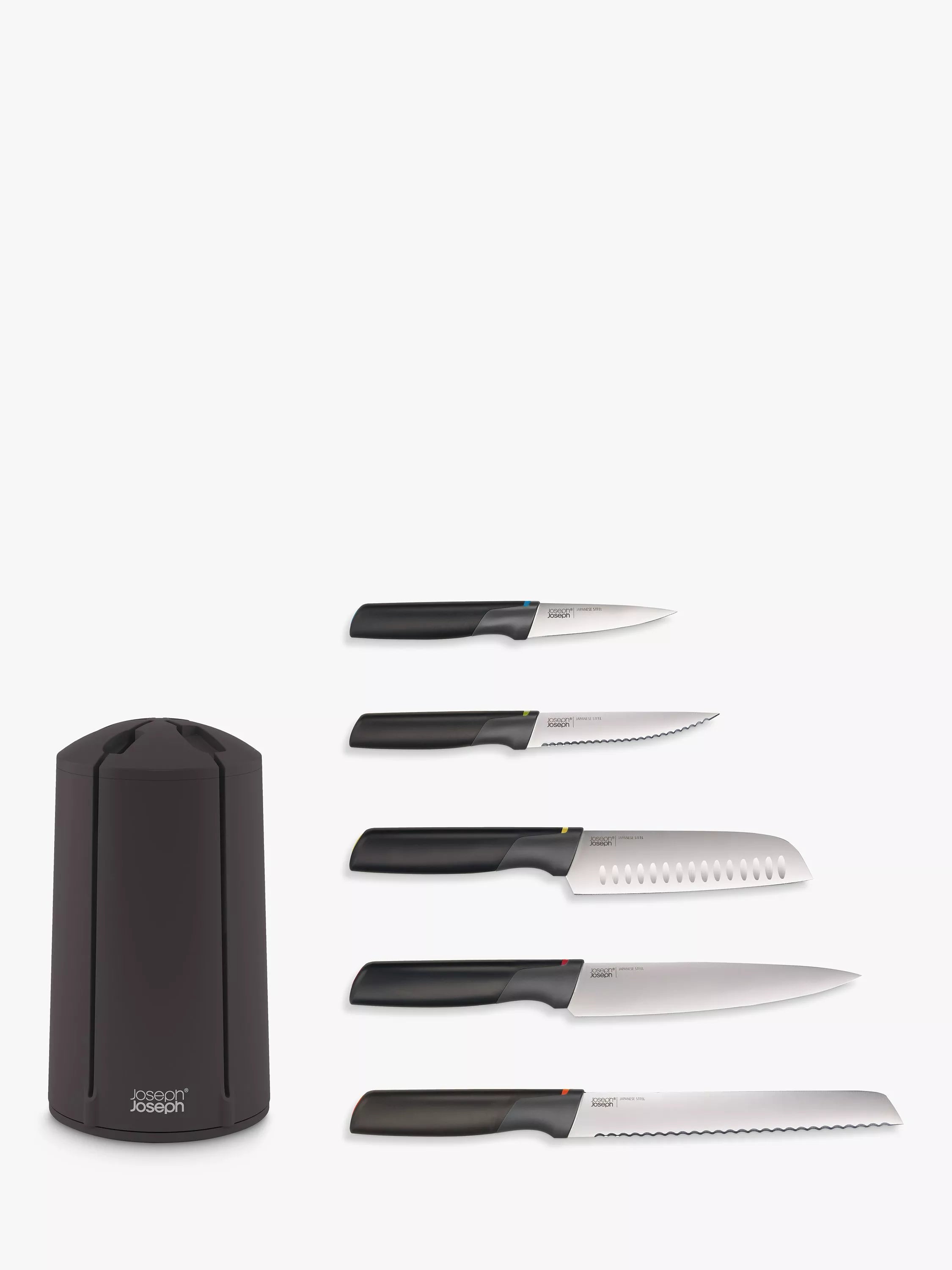 Joseph Joseph Elevate knife block 5 piece - British product