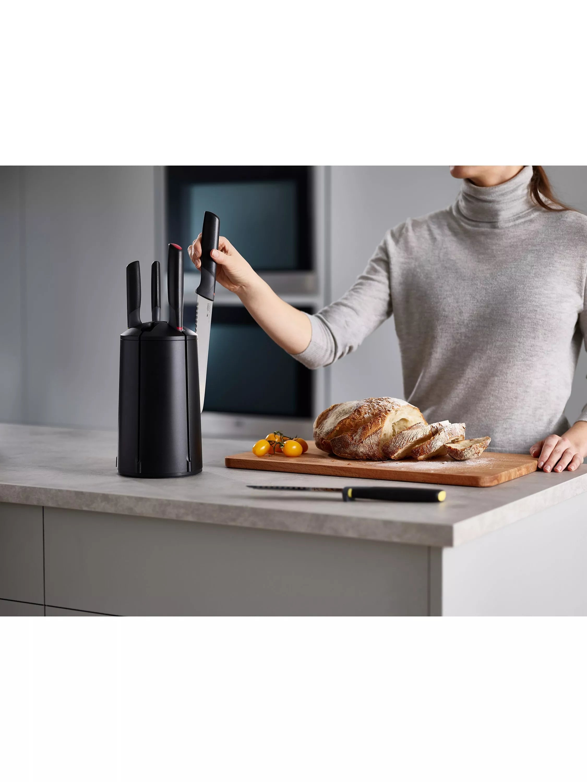 Joseph Joseph Elevate knife block 5 piece - British product
