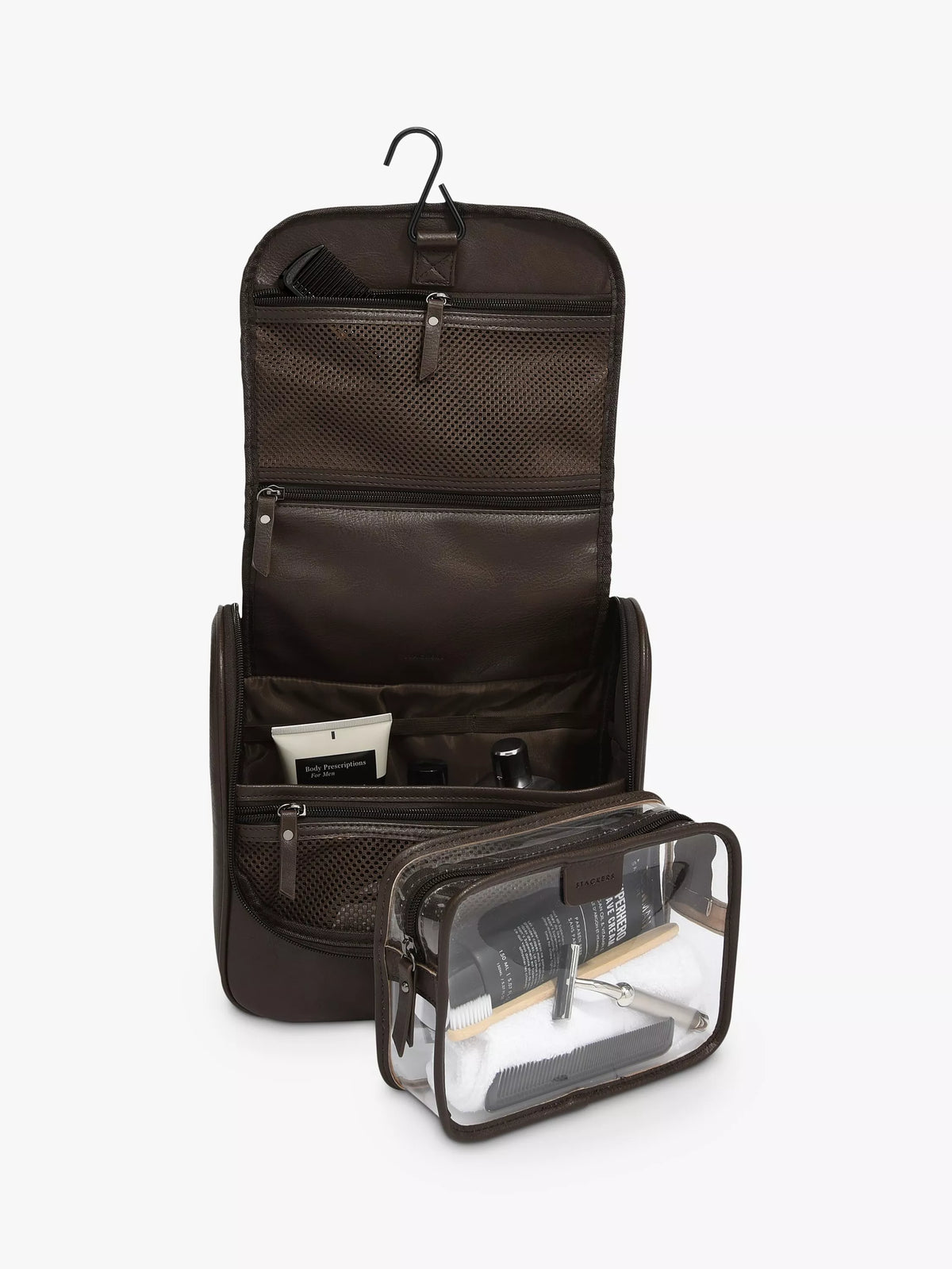 Stackers Men's Hanging Wash Bag - McGrocer