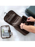 Stackers hanging wash bag clear removable 25x25x12cm (British brand)